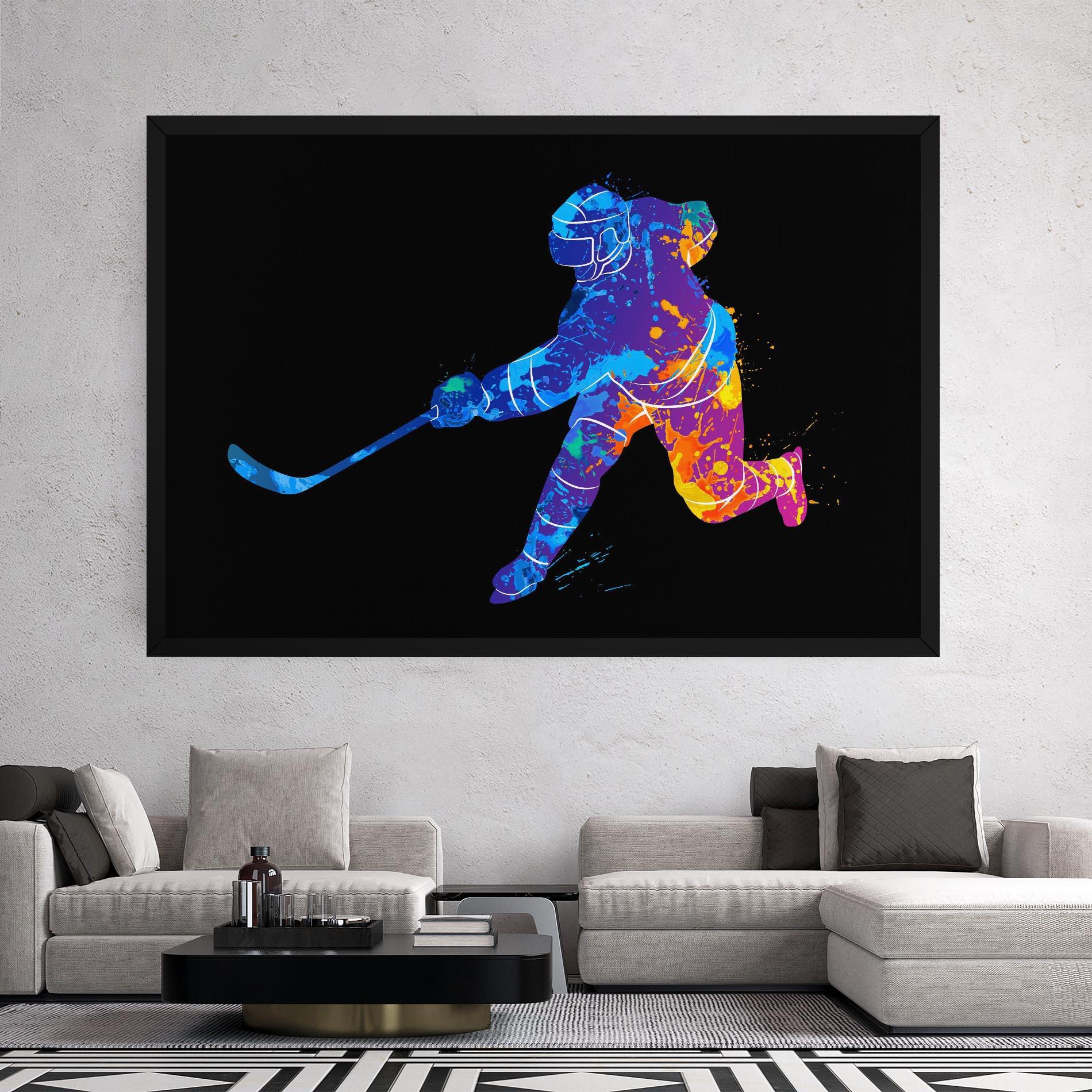 Leinwandbild Color Mix Art mockup 2