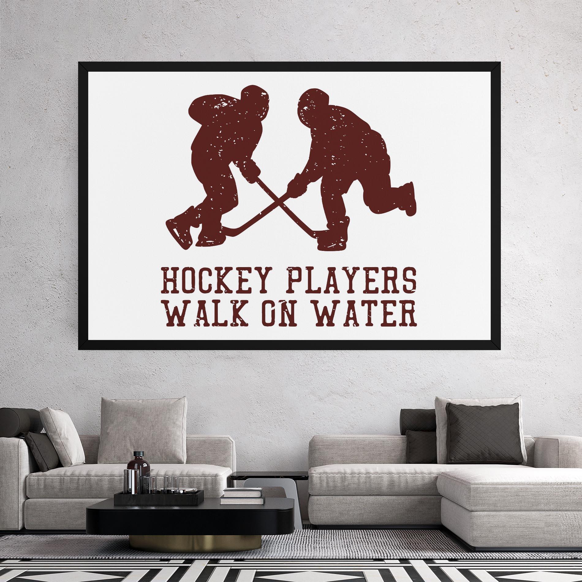 Leinwandbild Hockey Walk mockup 2