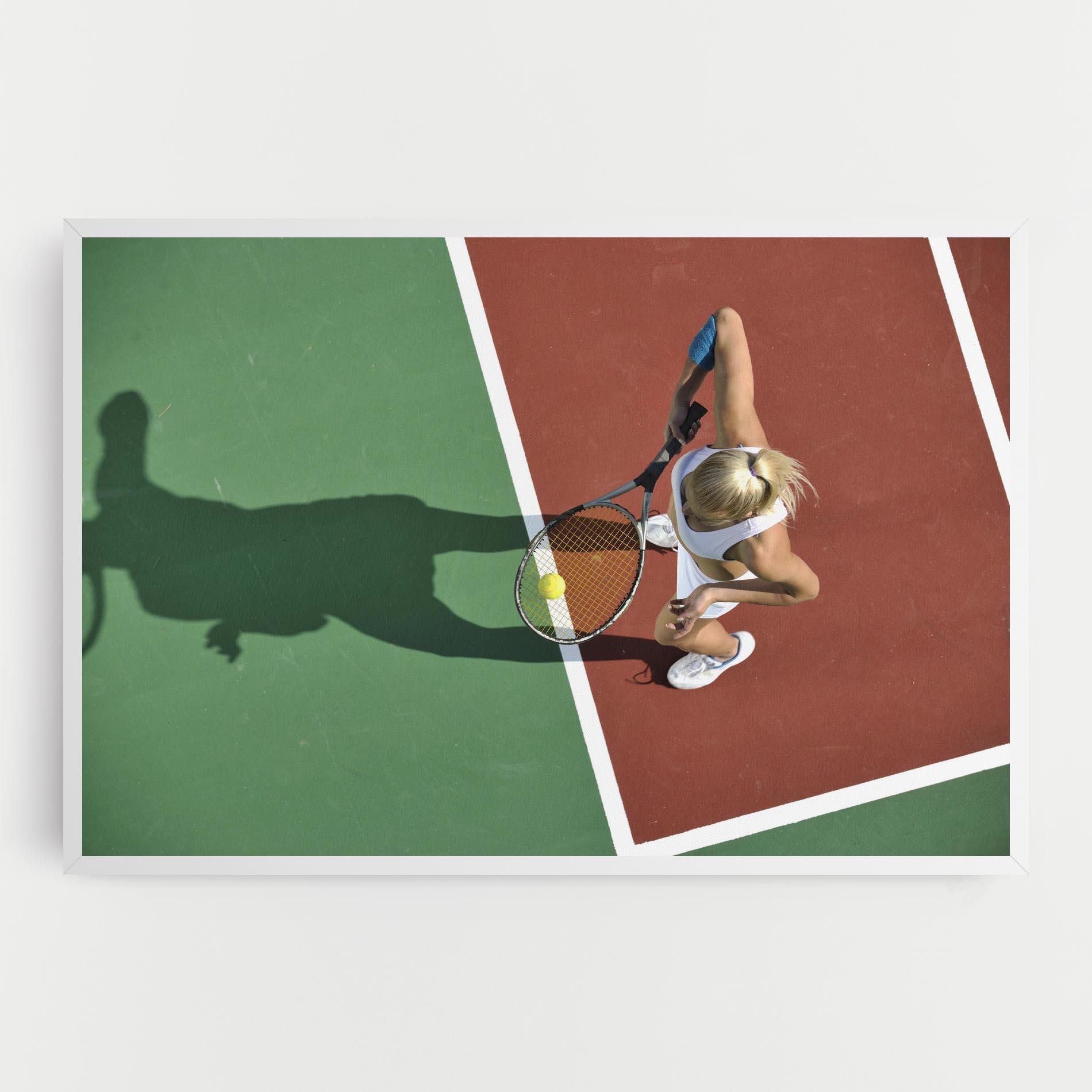 Leinwandbild Outdoor Tennis mockup 0