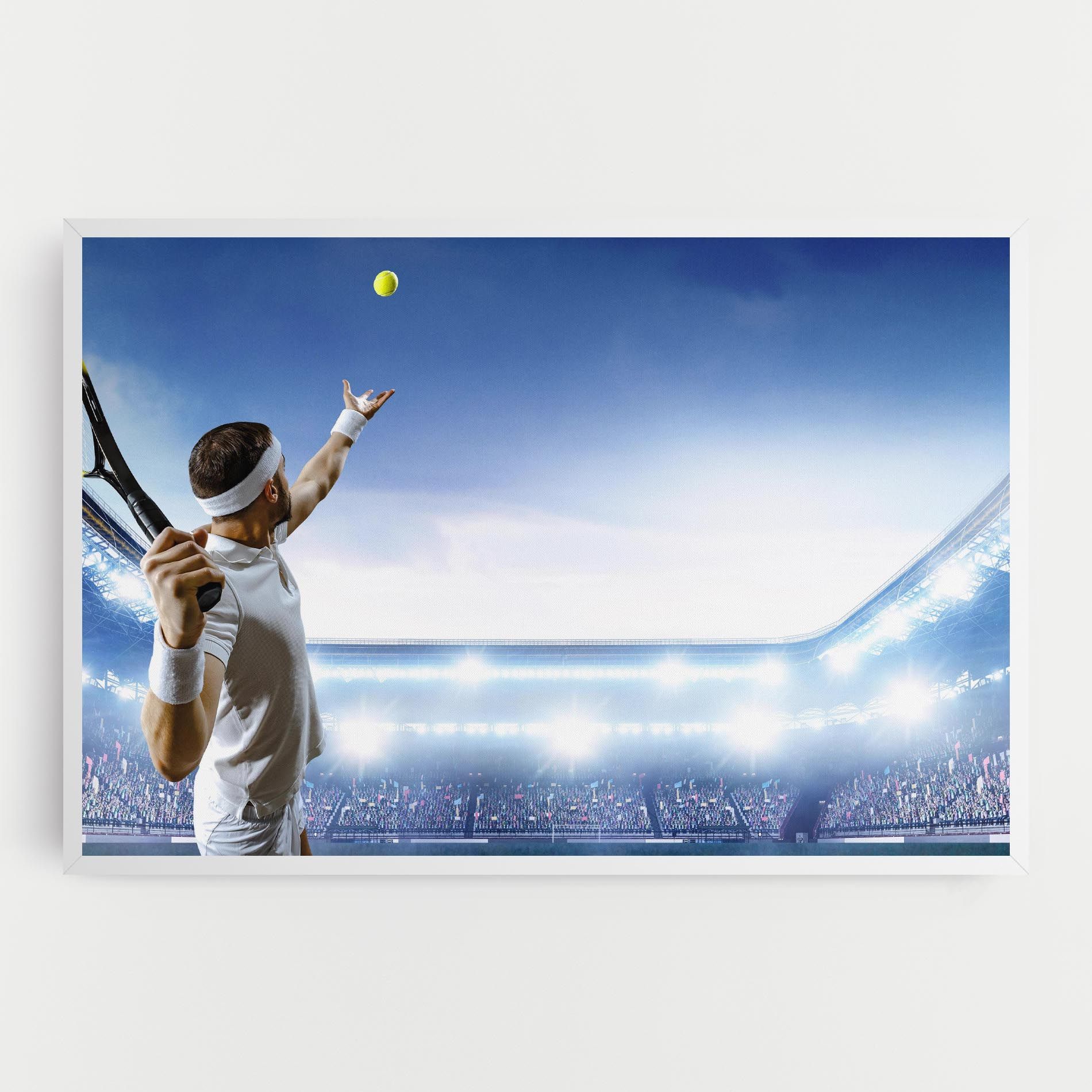 Stadium Tennis Player mockup 0