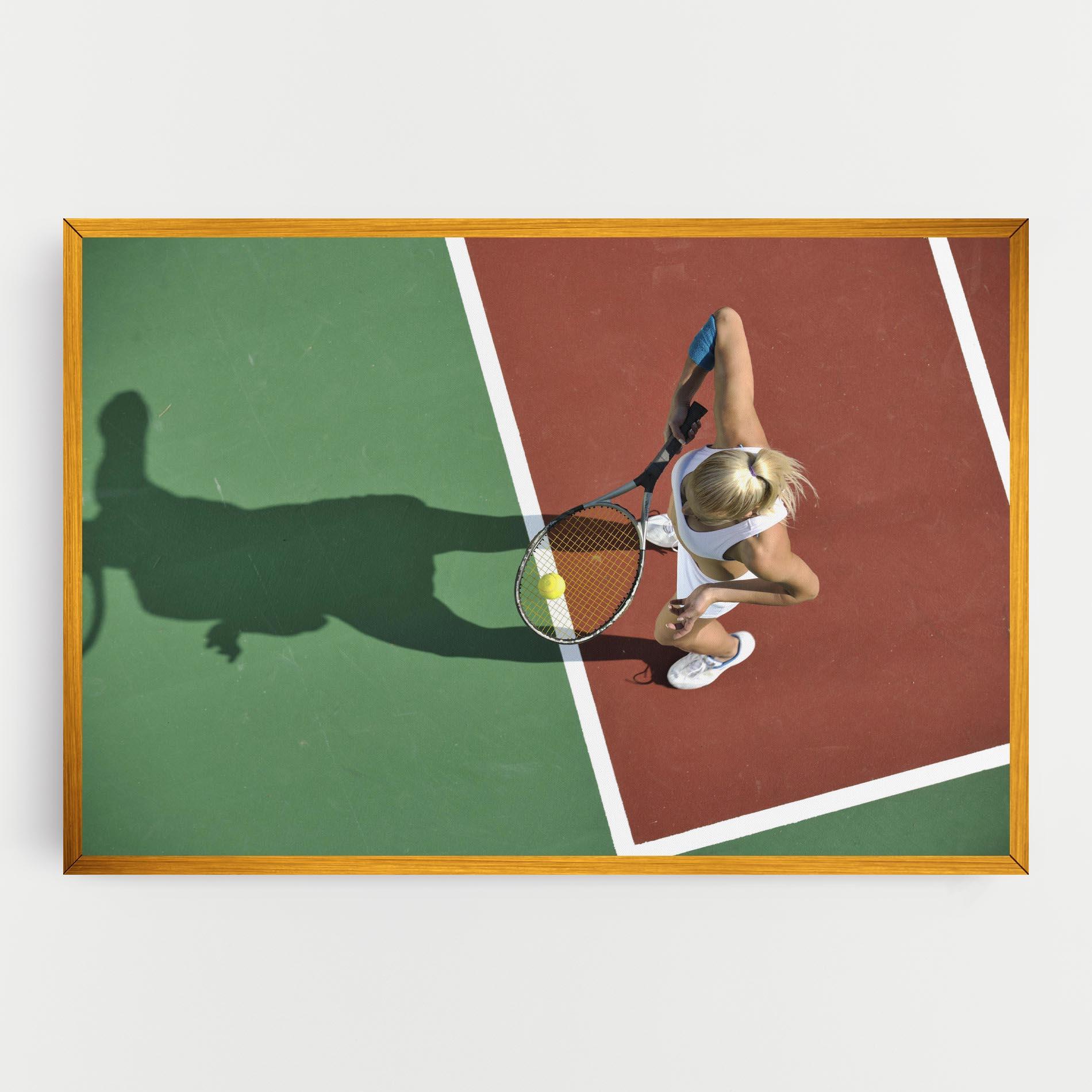 Leinwandbild Outdoor Tennis mockup 0