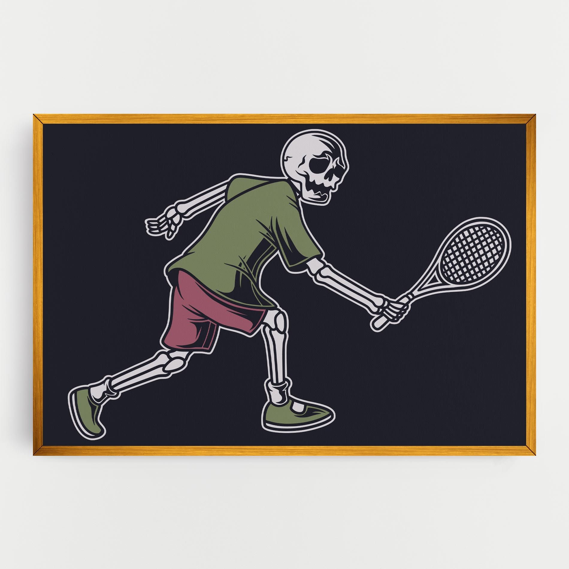 Skull Tennis mockup 0