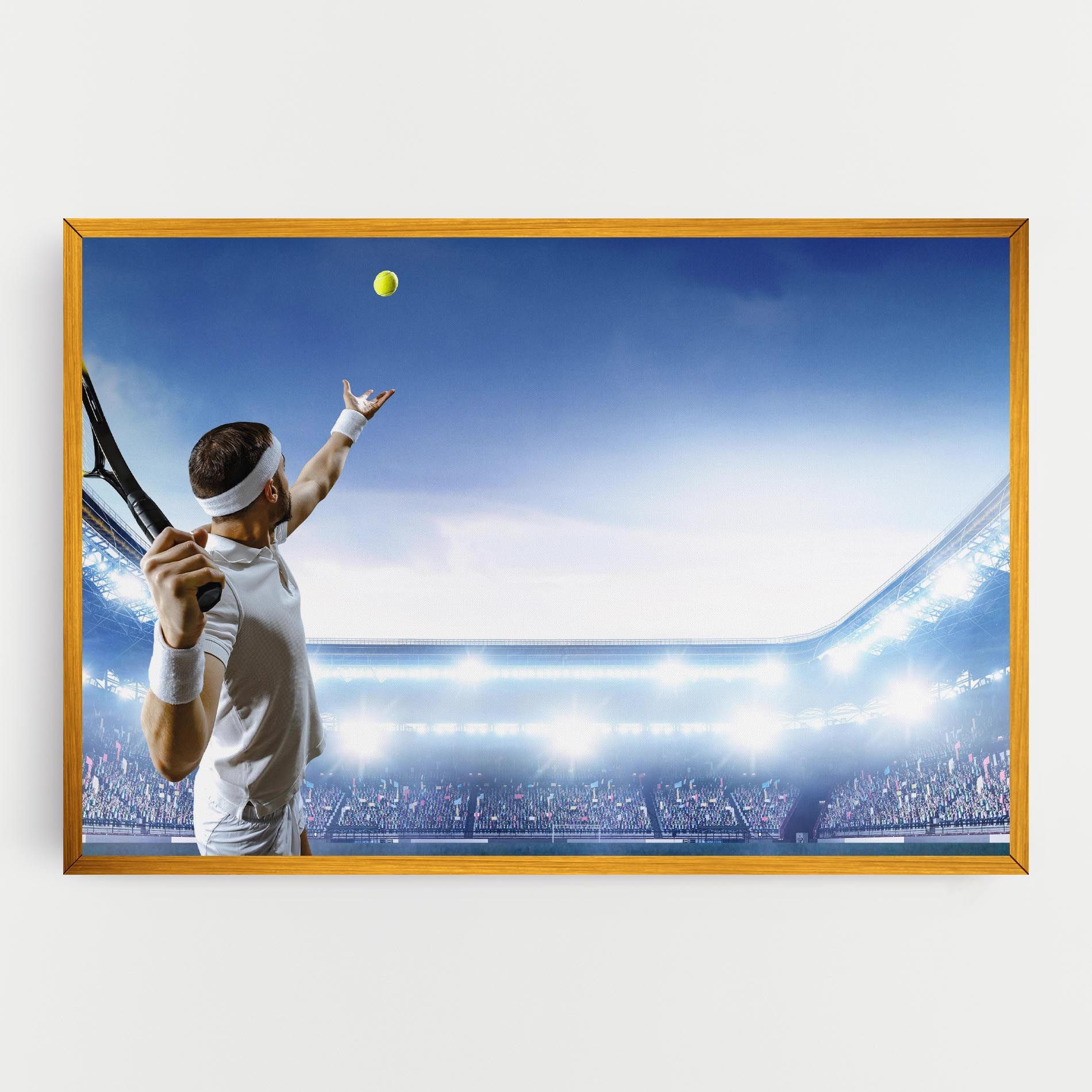 Stadium Tennis Player mockup 0