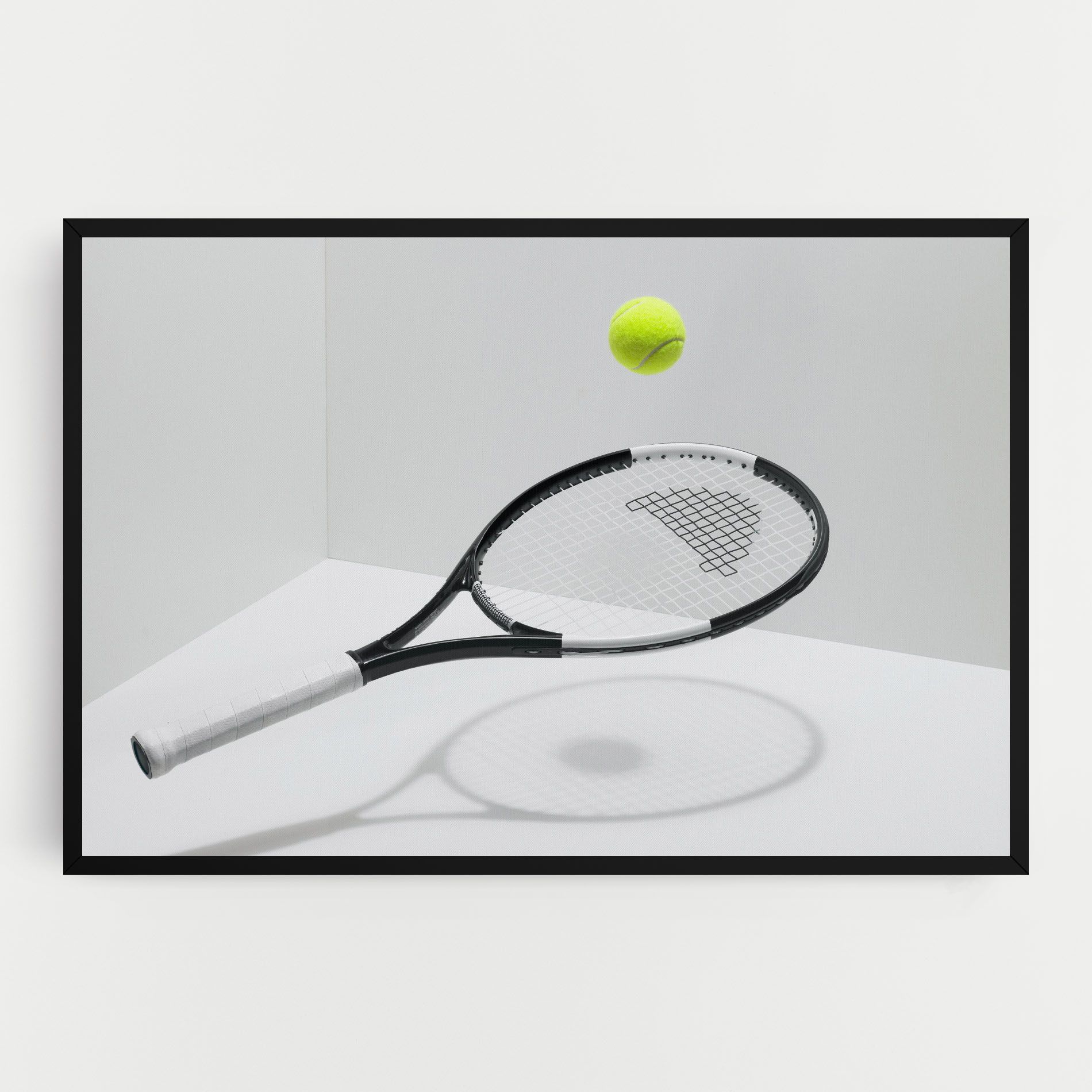 Floating Tennis Racket mockup 0