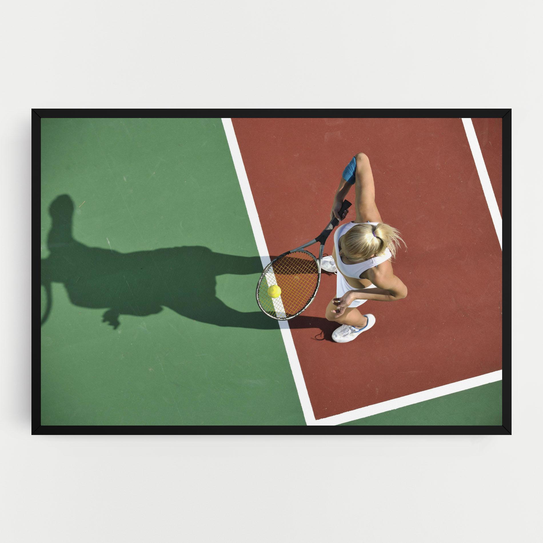 Leinwandbild Outdoor Tennis mockup 0
