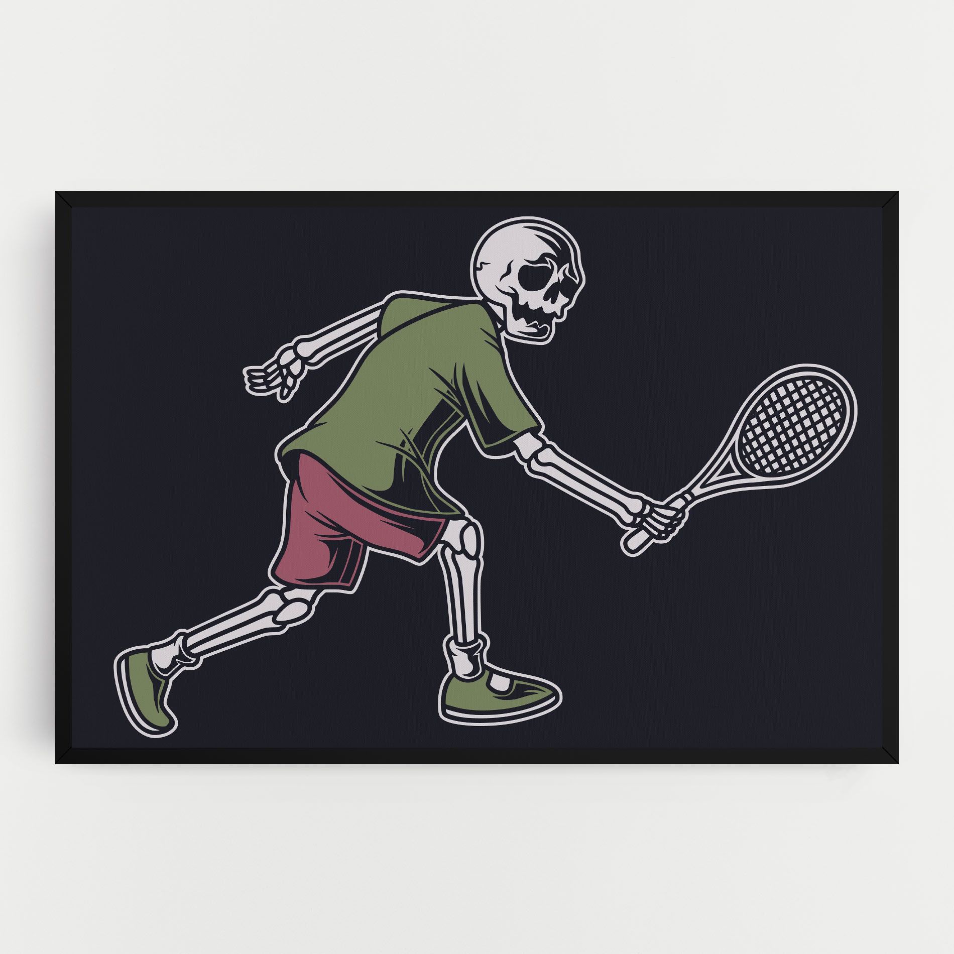 Skull Tennis mockup 0