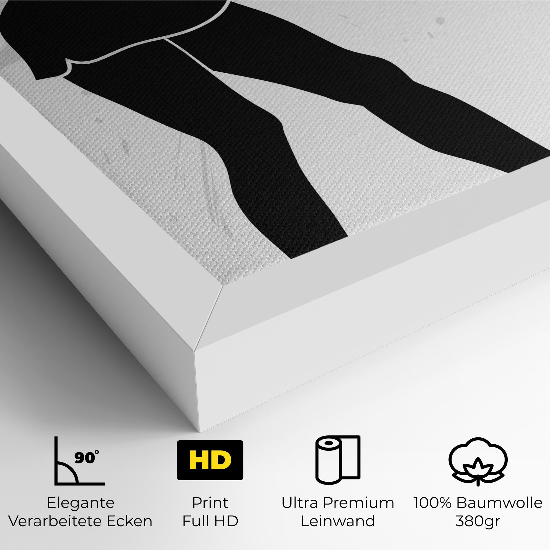 Leinwandbild Female Tennis Player mockup 4