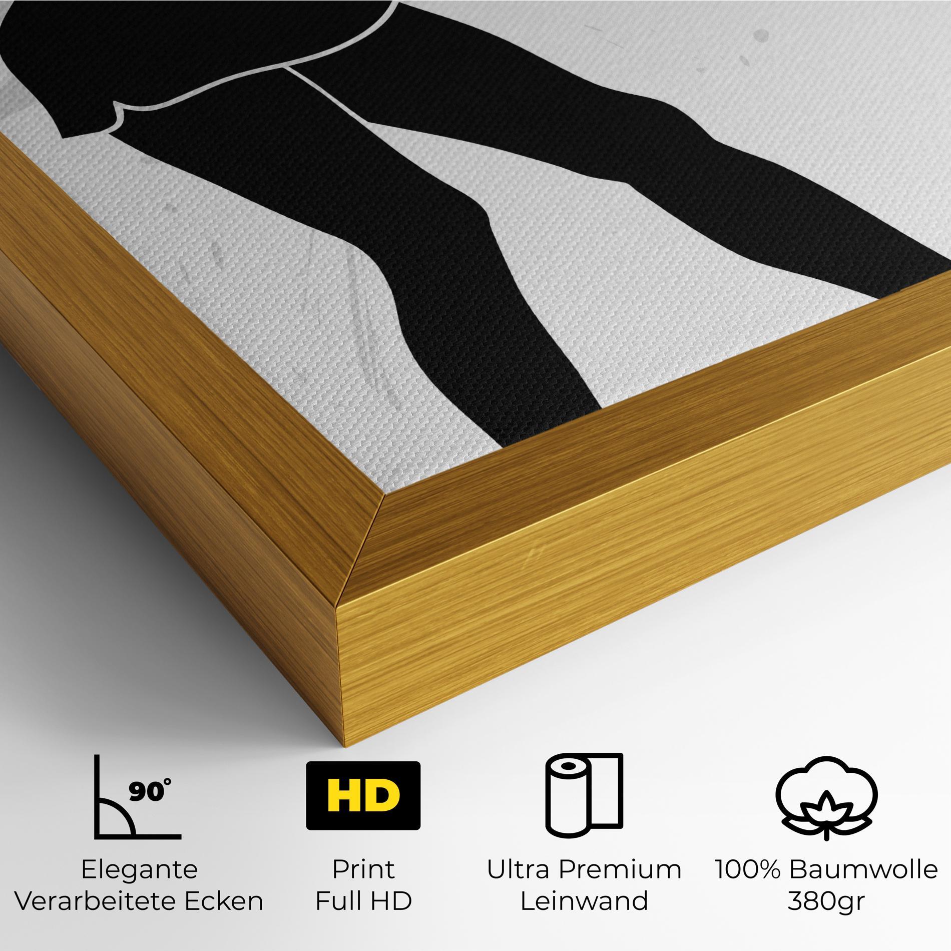 Leinwandbild Female Tennis Player mockup 4