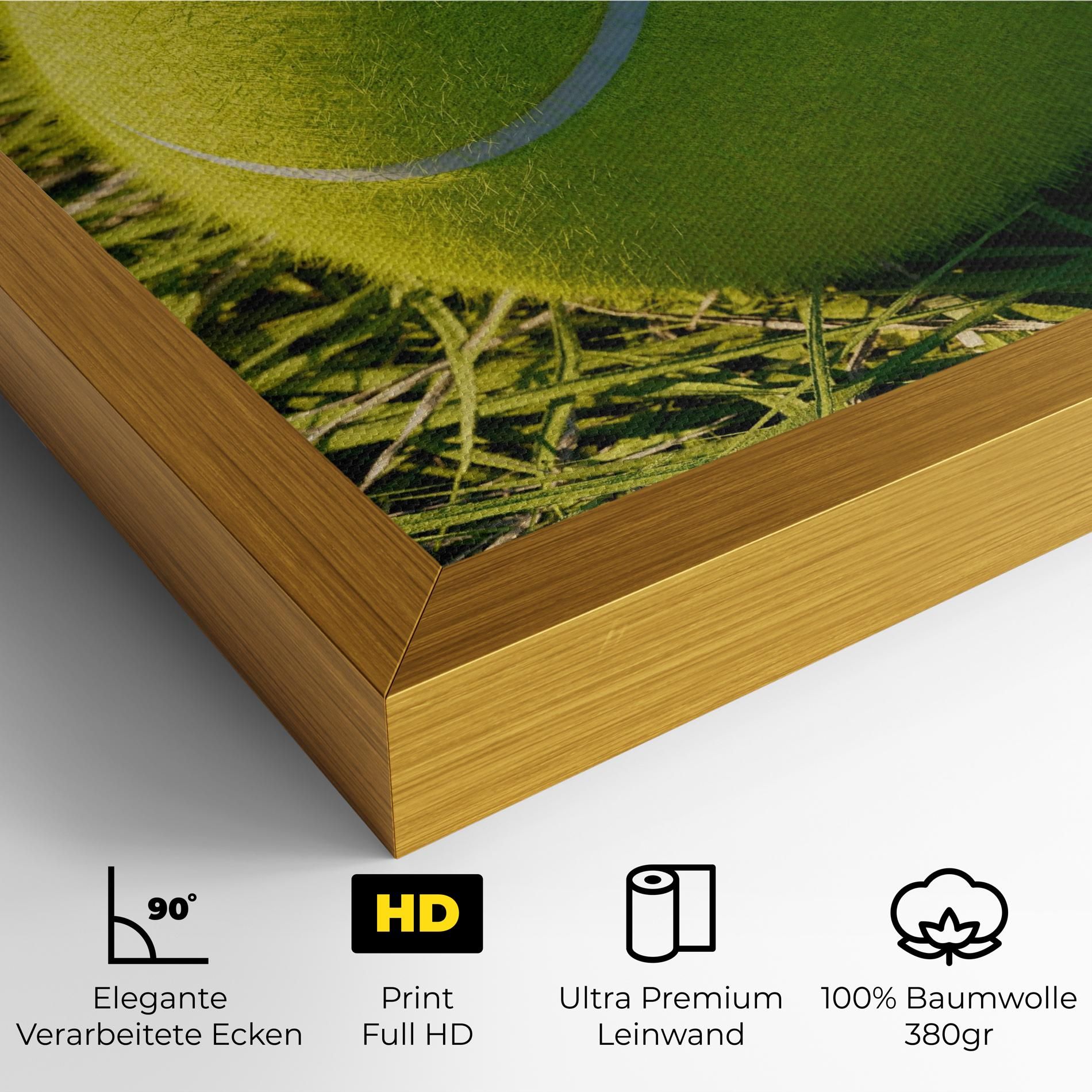 Green Tennis Ball mockup 4