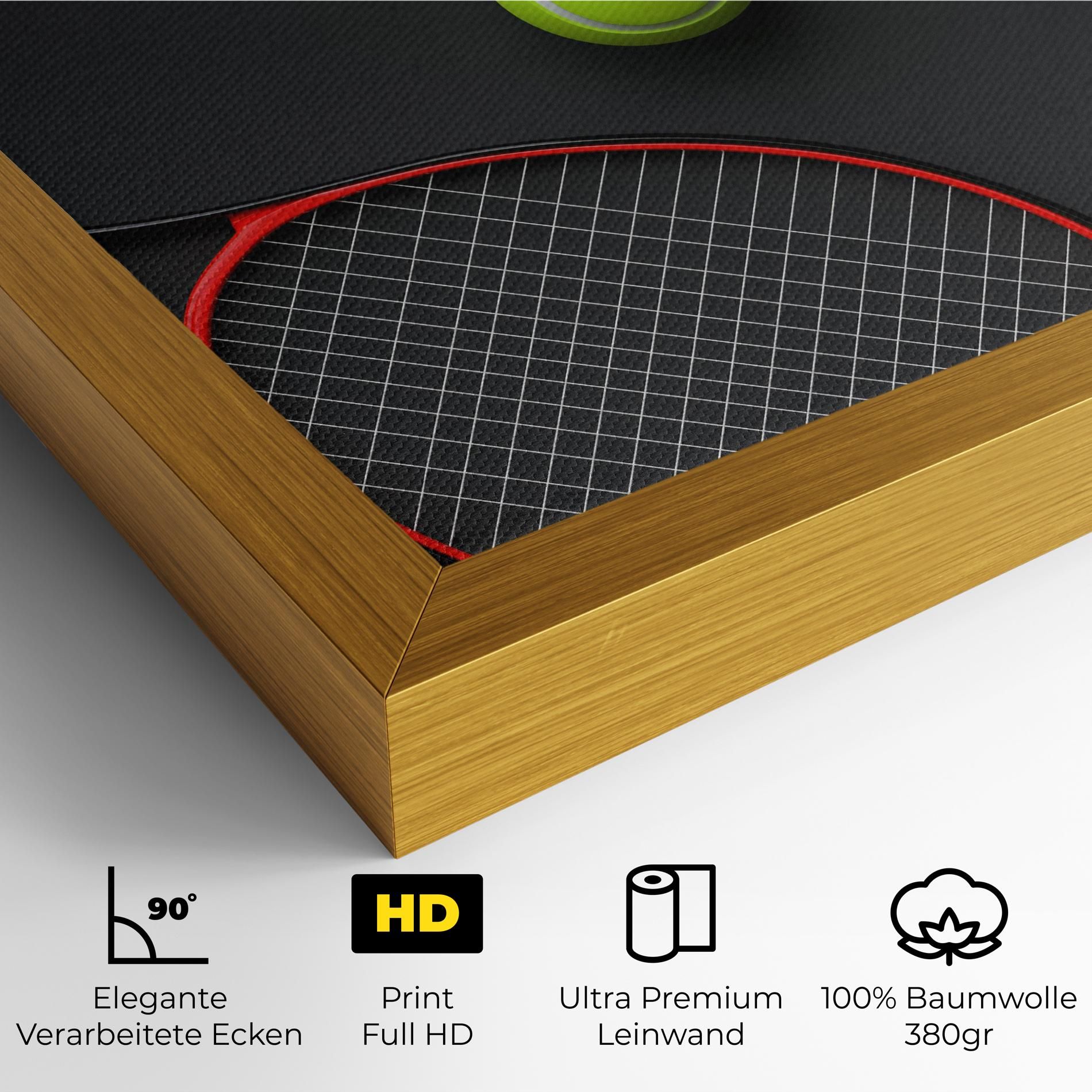 Red Tennis Rackets mockup 4