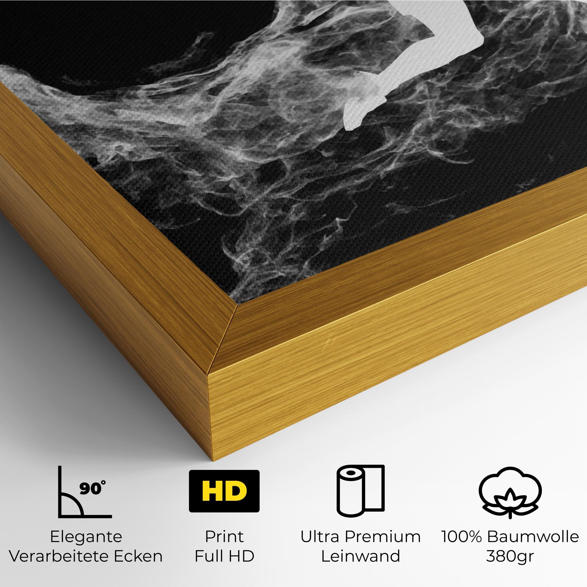 Leinwandbild Tennis White Smoke mockup 4