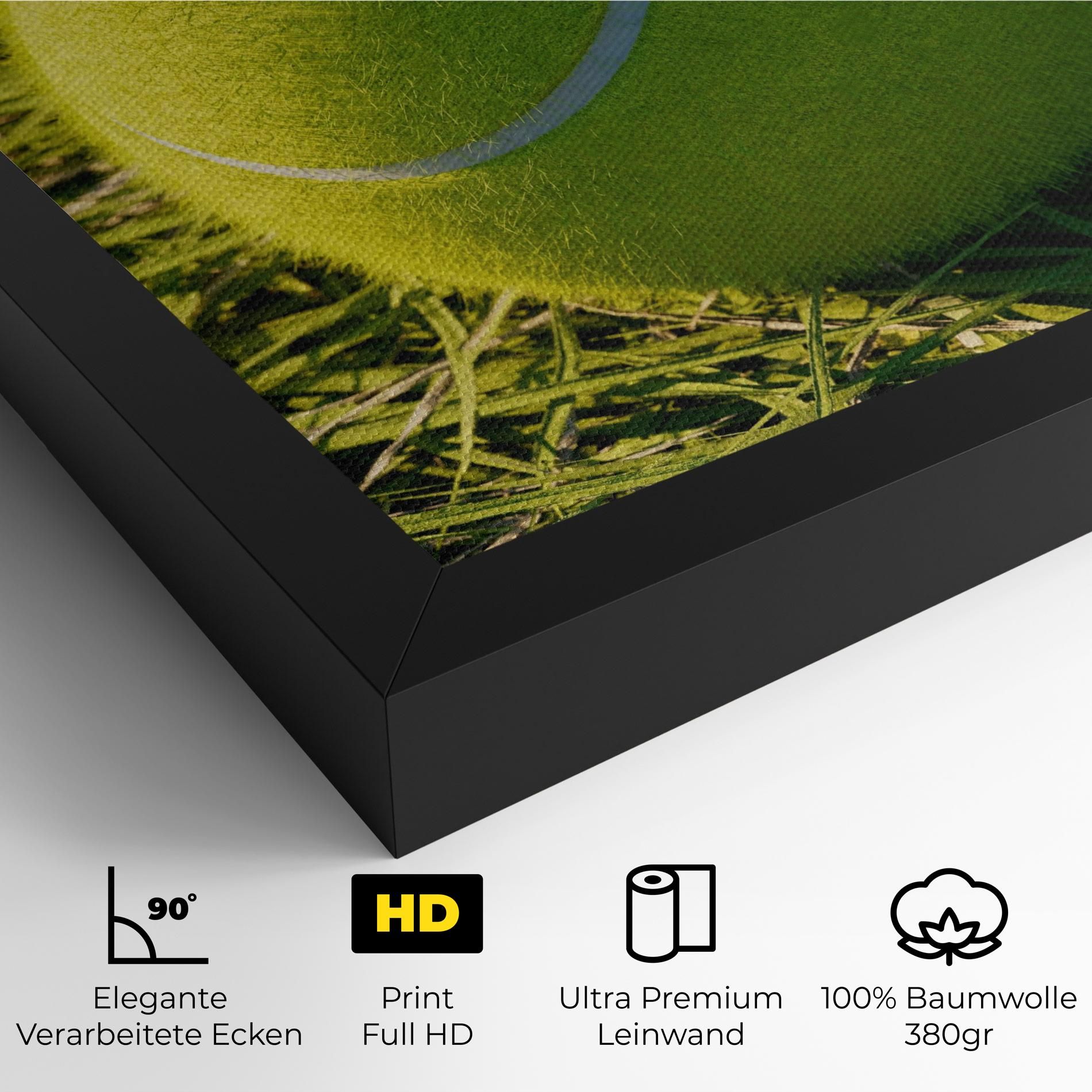 Green Tennis Ball mockup 4