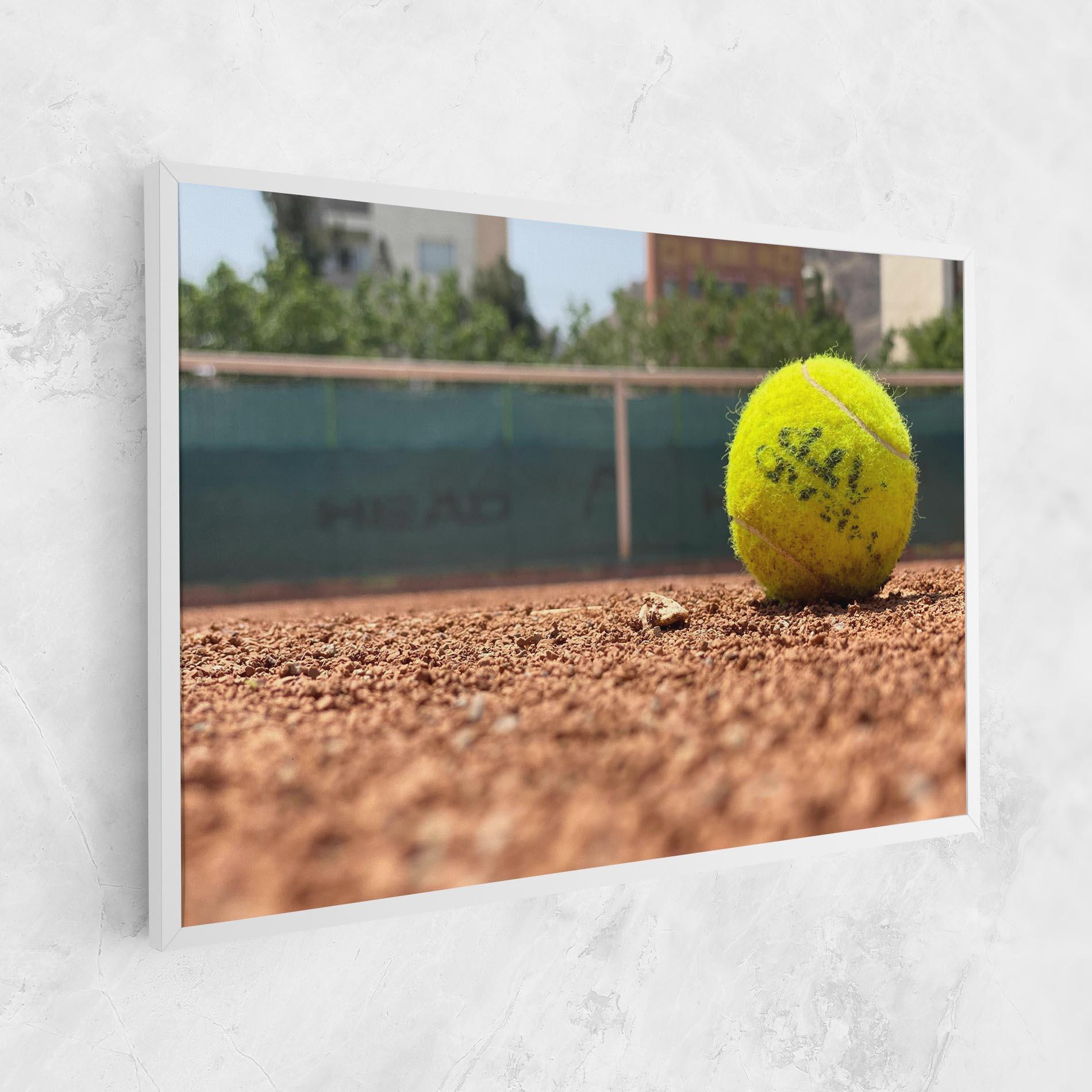 Leinwandbild Lost Tennis Ball mockup 1