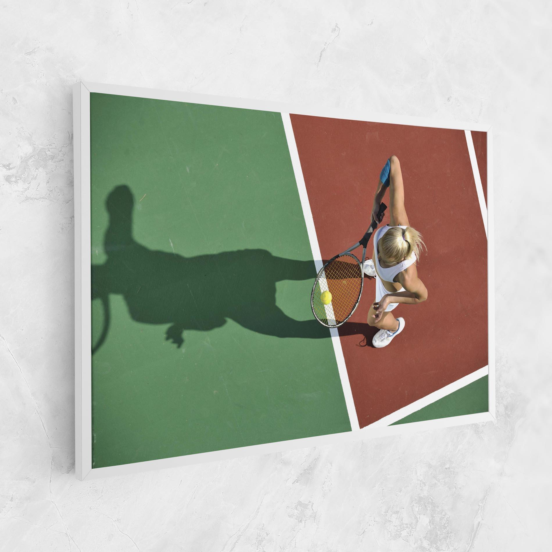 Leinwandbild Outdoor Tennis mockup 1