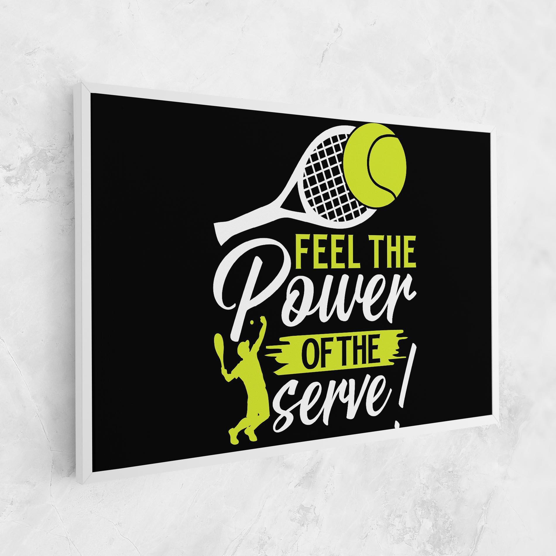 Leinwandbild Power Serve mockup 1