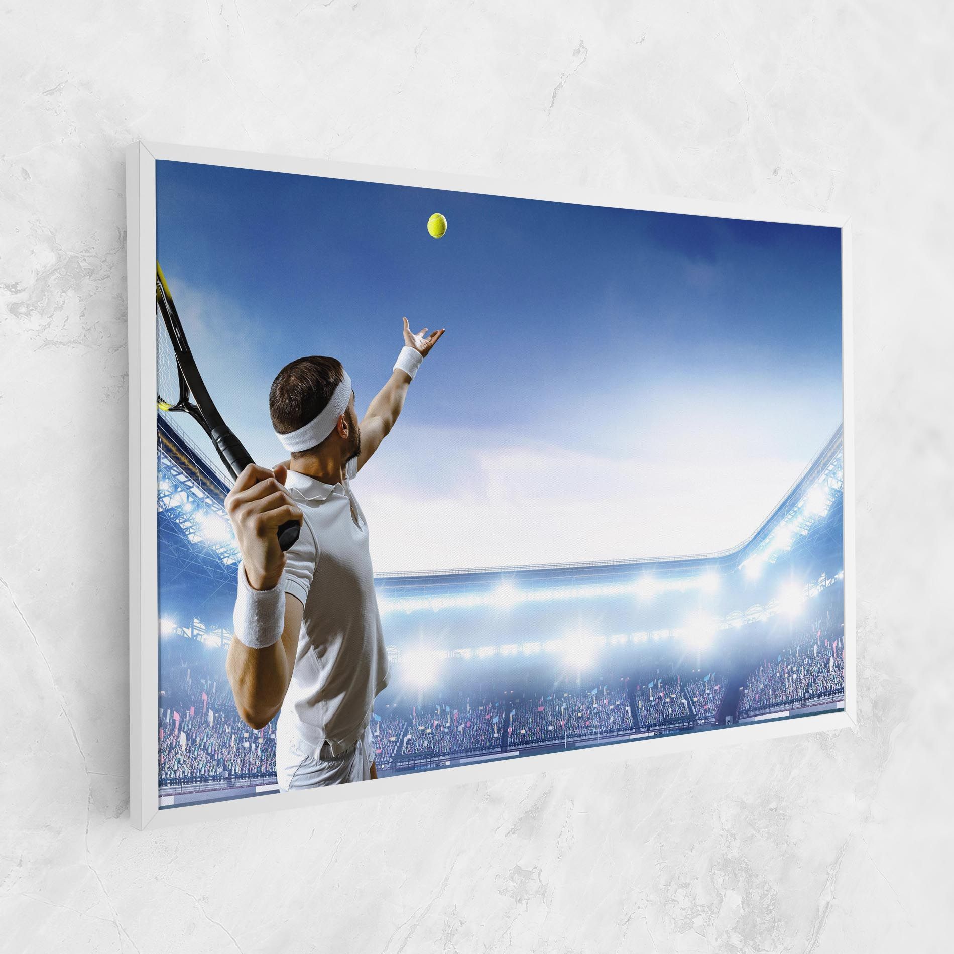 Stadium Tennis Player mockup 1