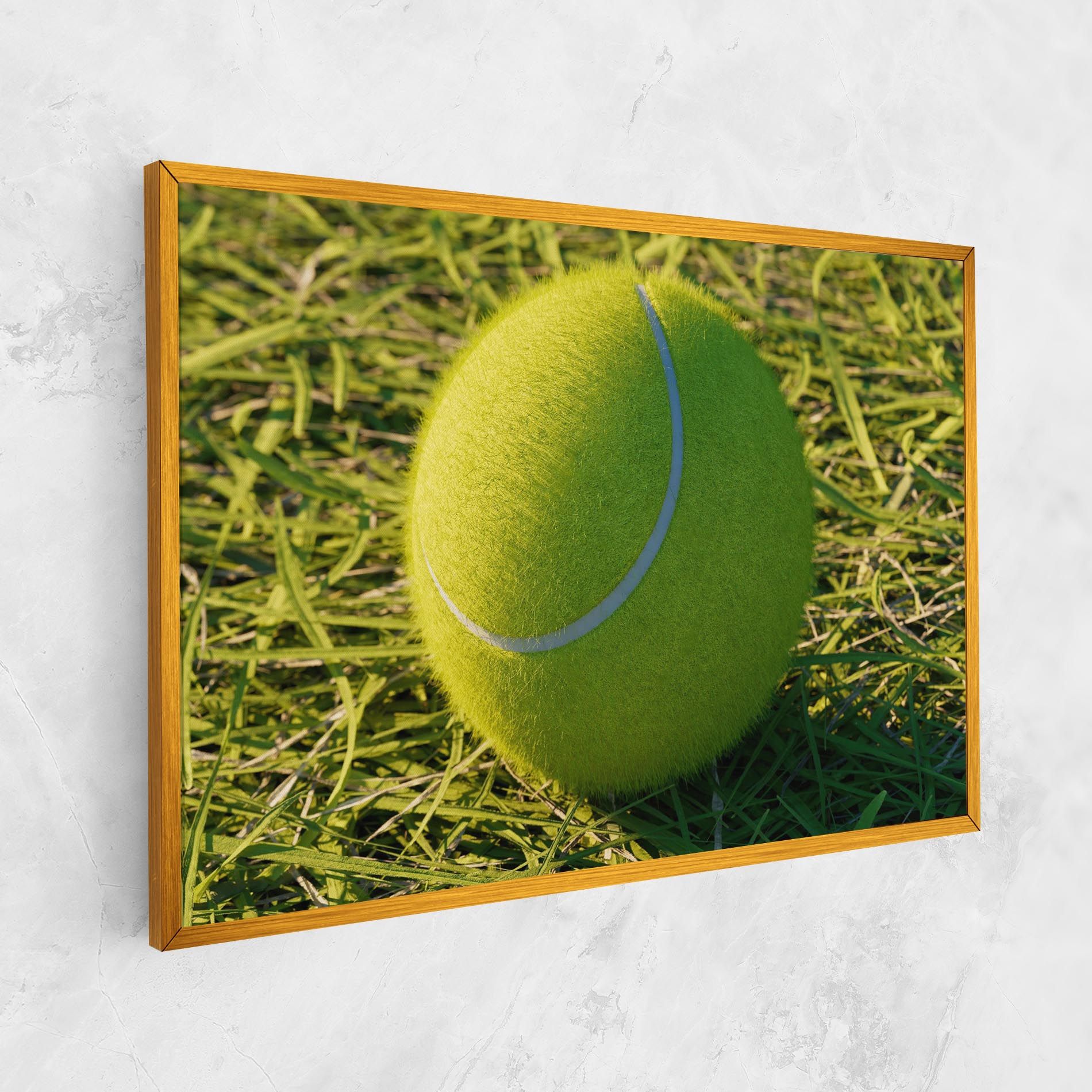 Green Tennis Ball mockup 1