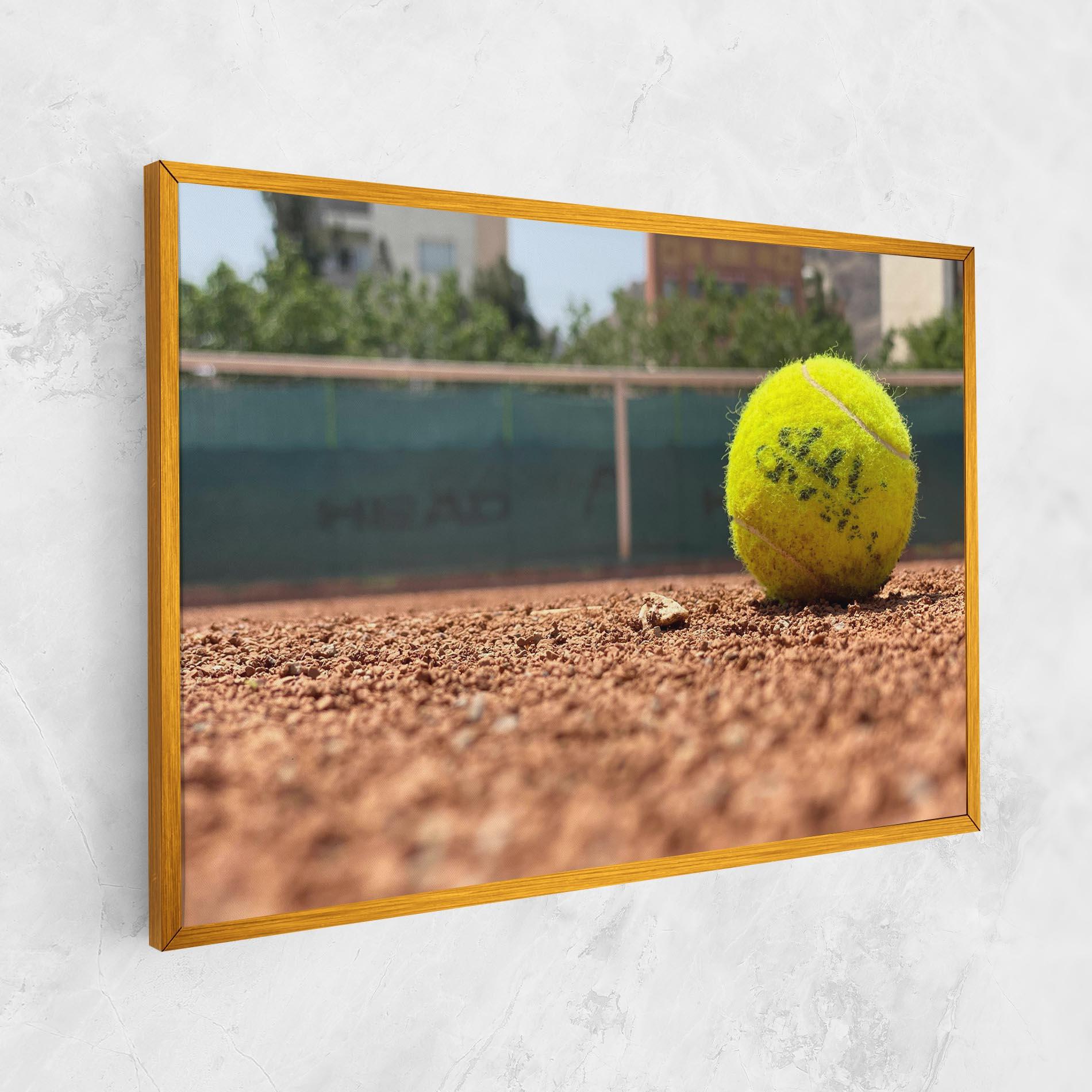 Leinwandbild Lost Tennis Ball mockup 1