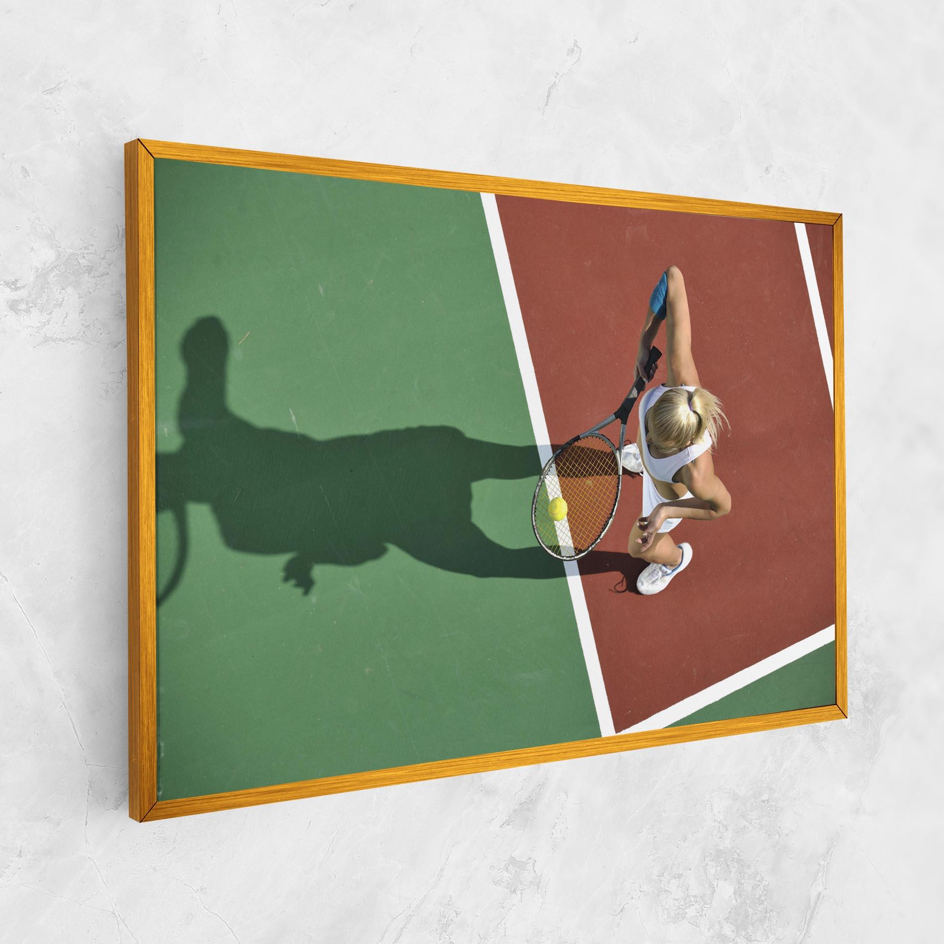 Leinwandbild Outdoor Tennis mockup 1