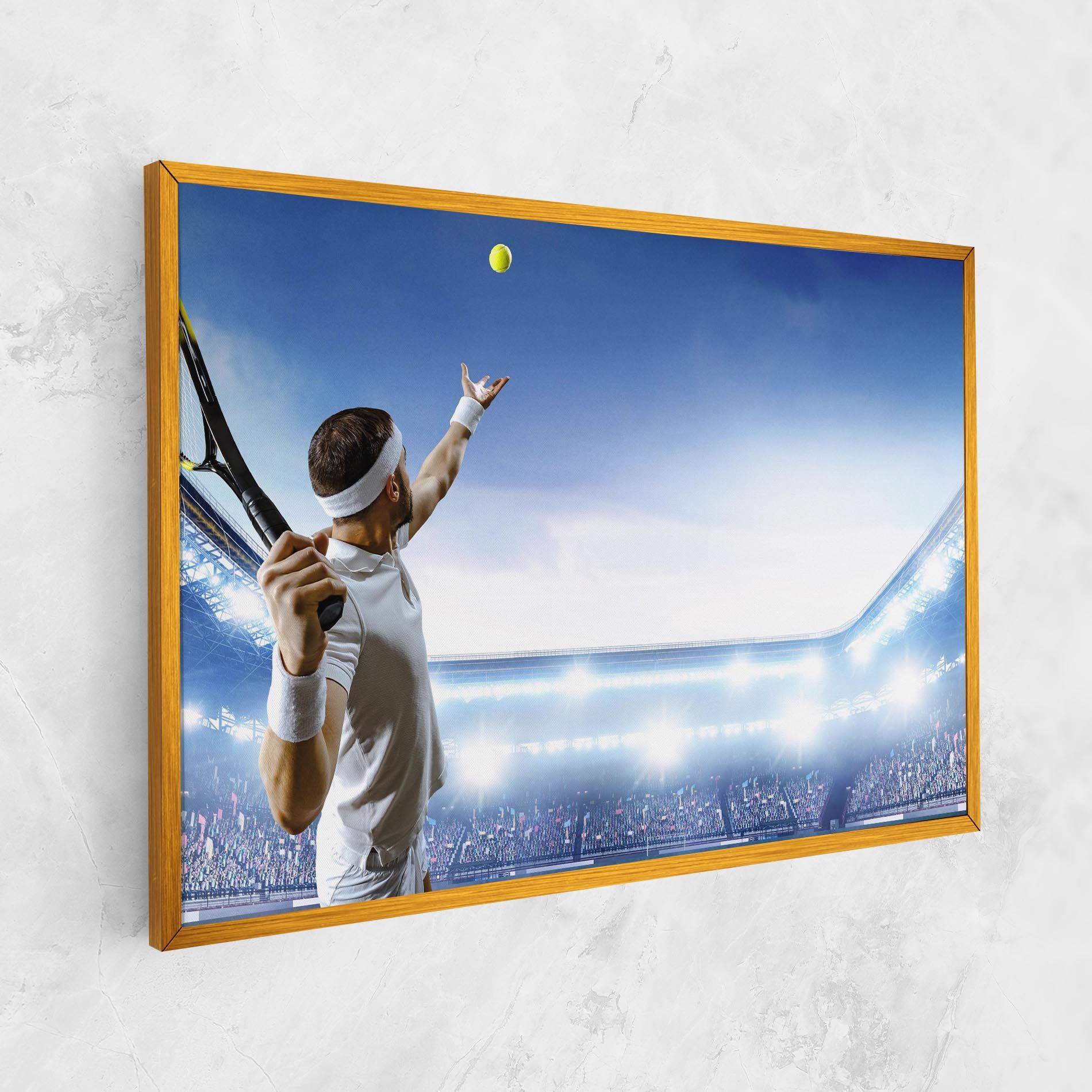 Stadium Tennis Player mockup 1