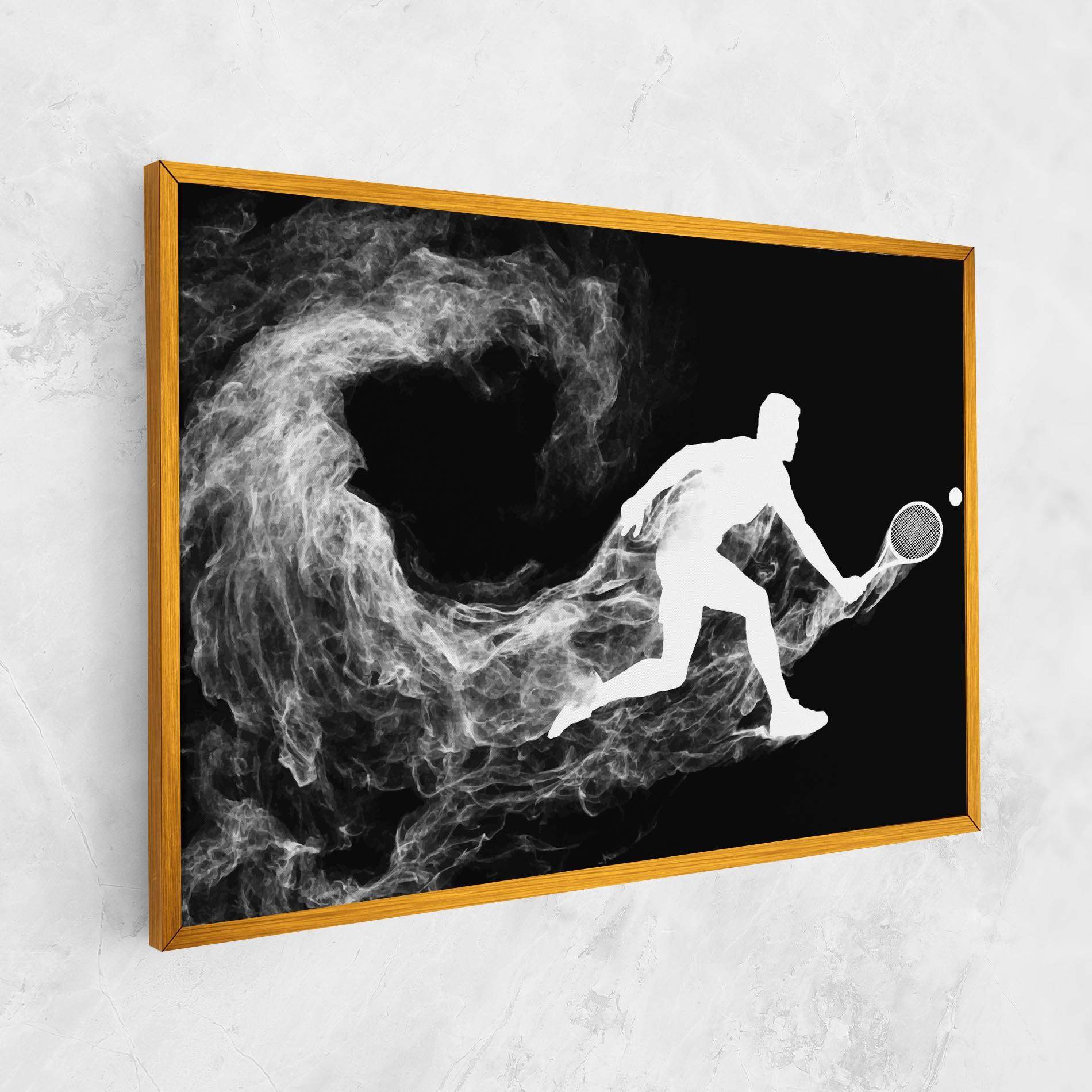 Leinwandbild Tennis White Smoke mockup 1