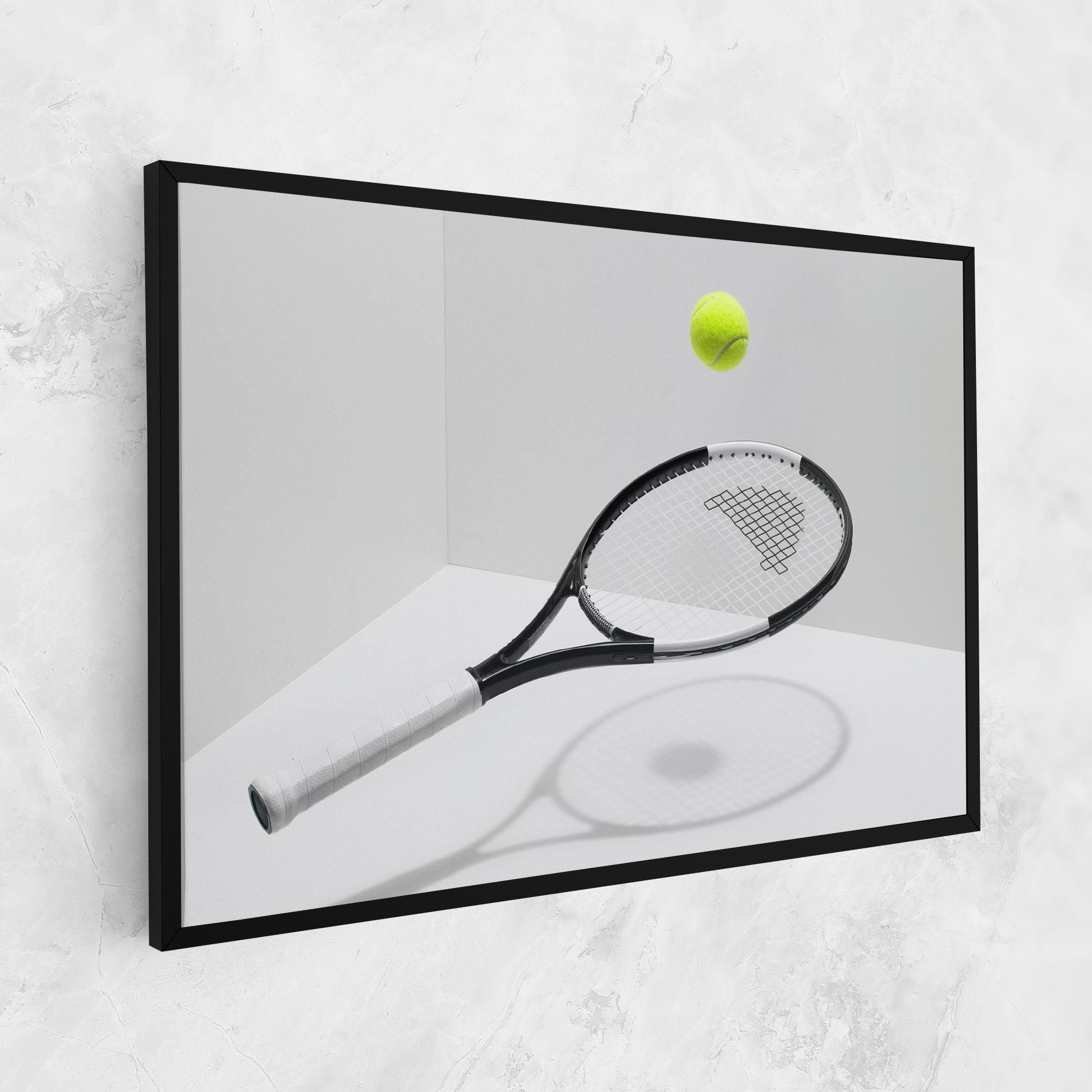 Floating Tennis Racket mockup 1