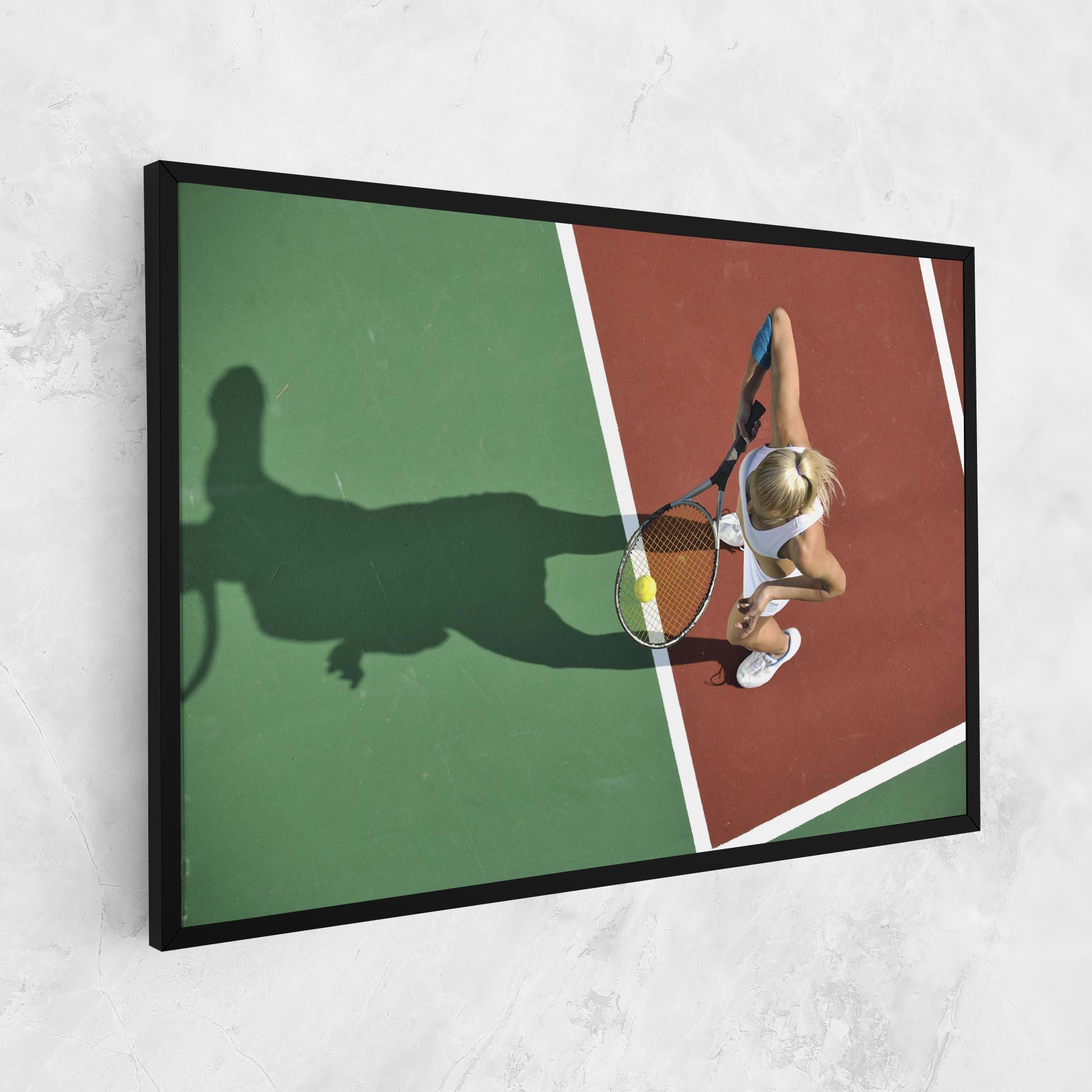 Leinwandbild Outdoor Tennis mockup 1