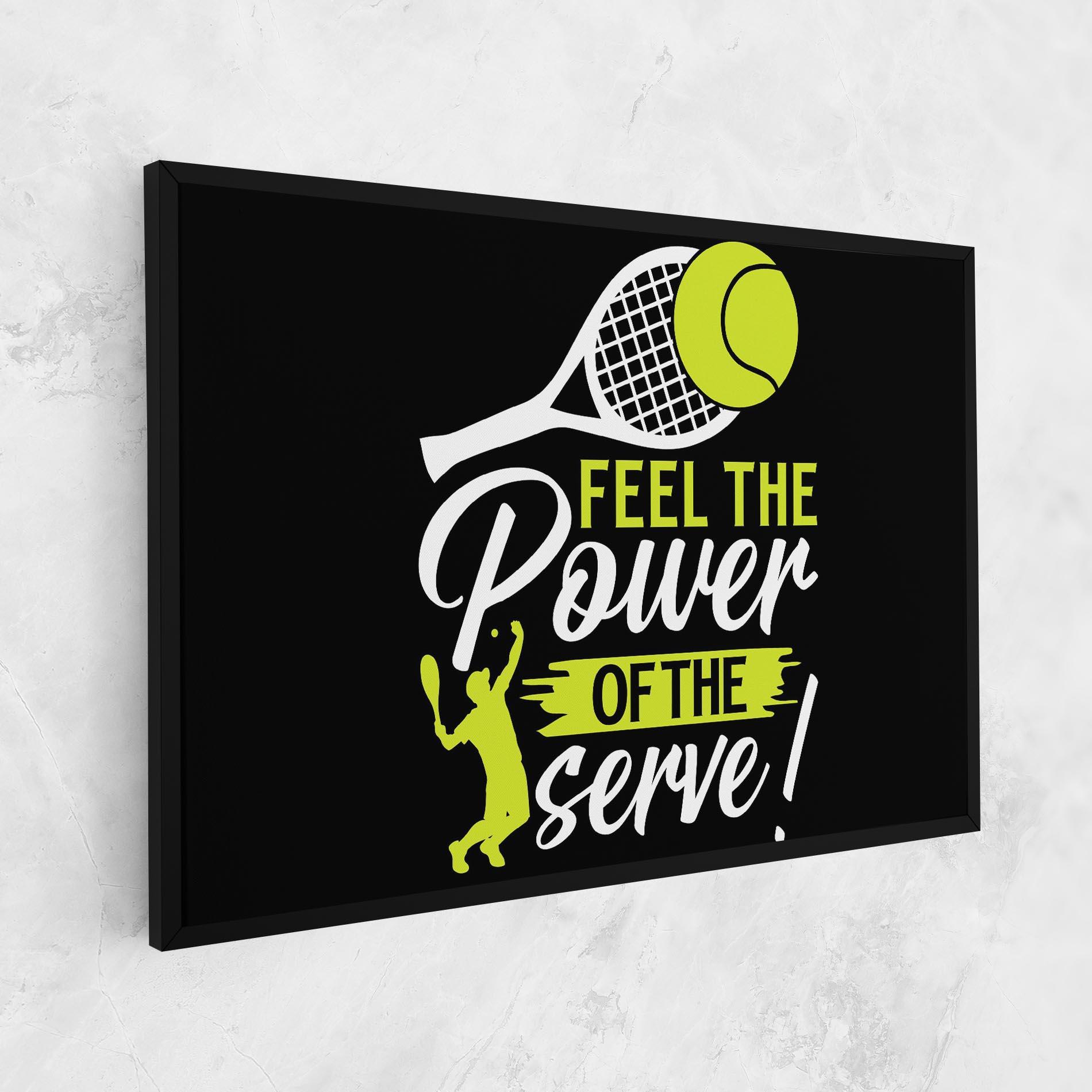 Leinwandbild Power Serve mockup 1