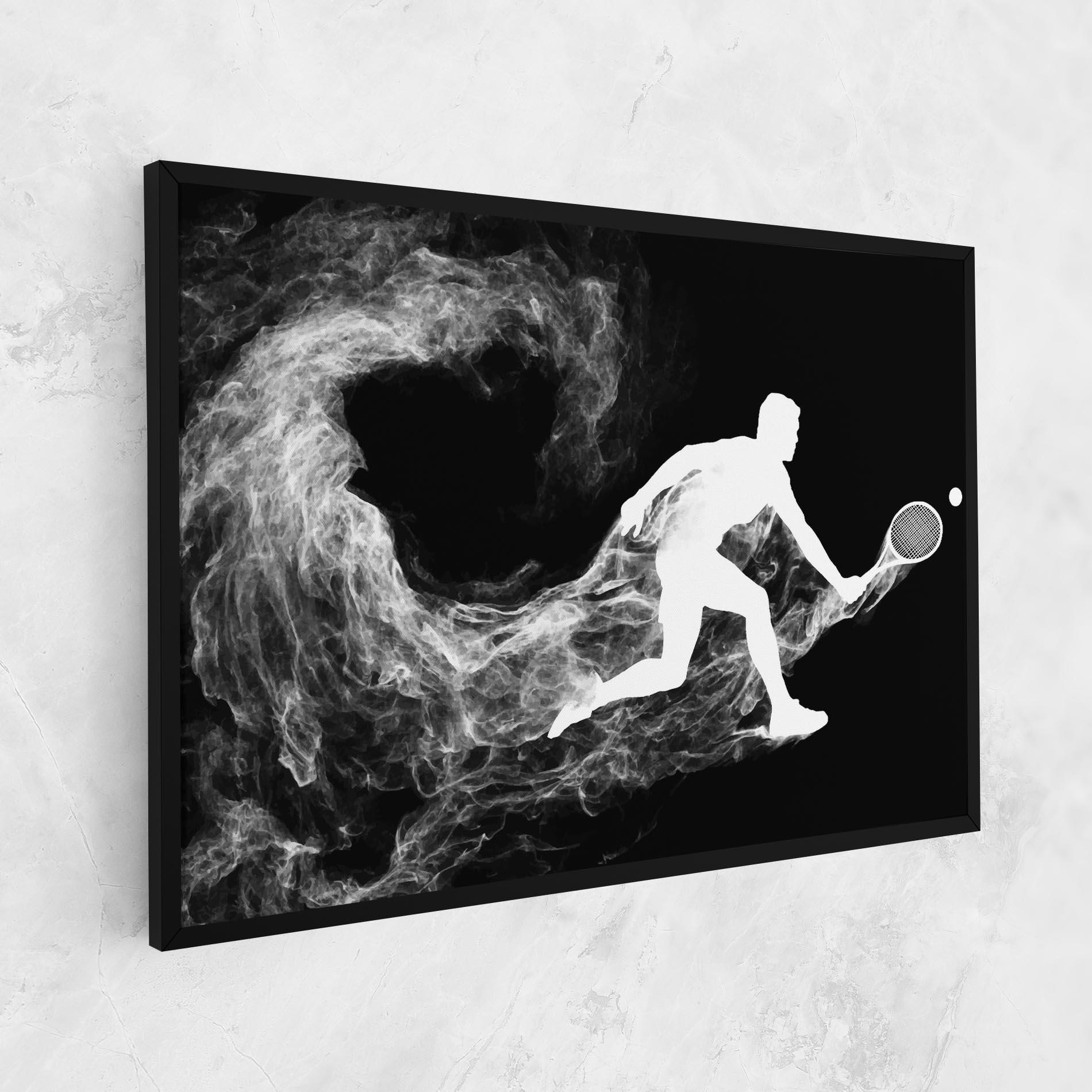 Leinwandbild Tennis White Smoke mockup 1