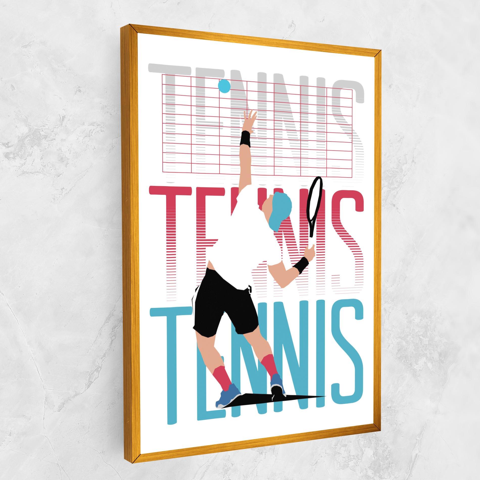 Leinwandbild Tennis Ball Jump mockup 1