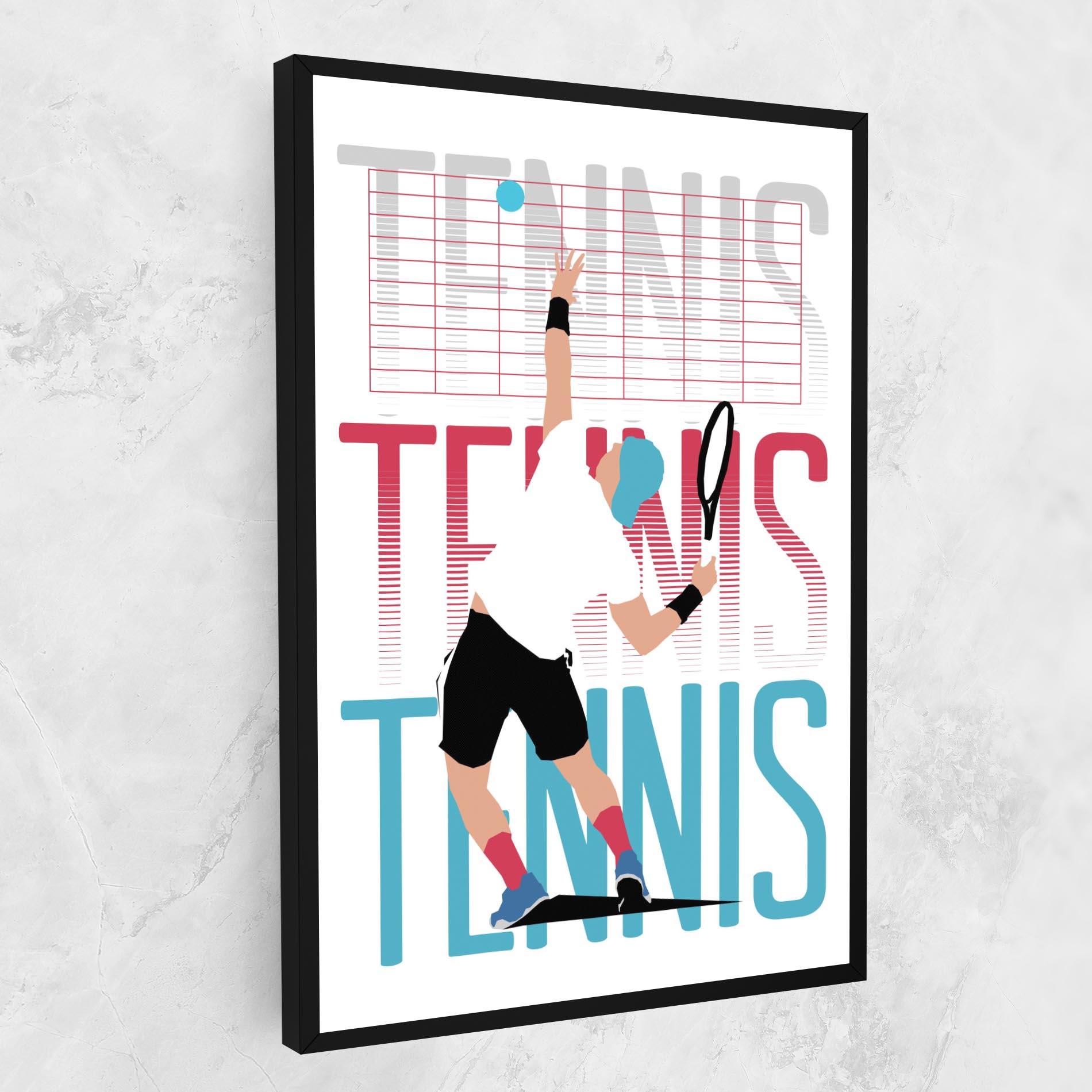 Leinwandbild Tennis Ball Jump mockup 1