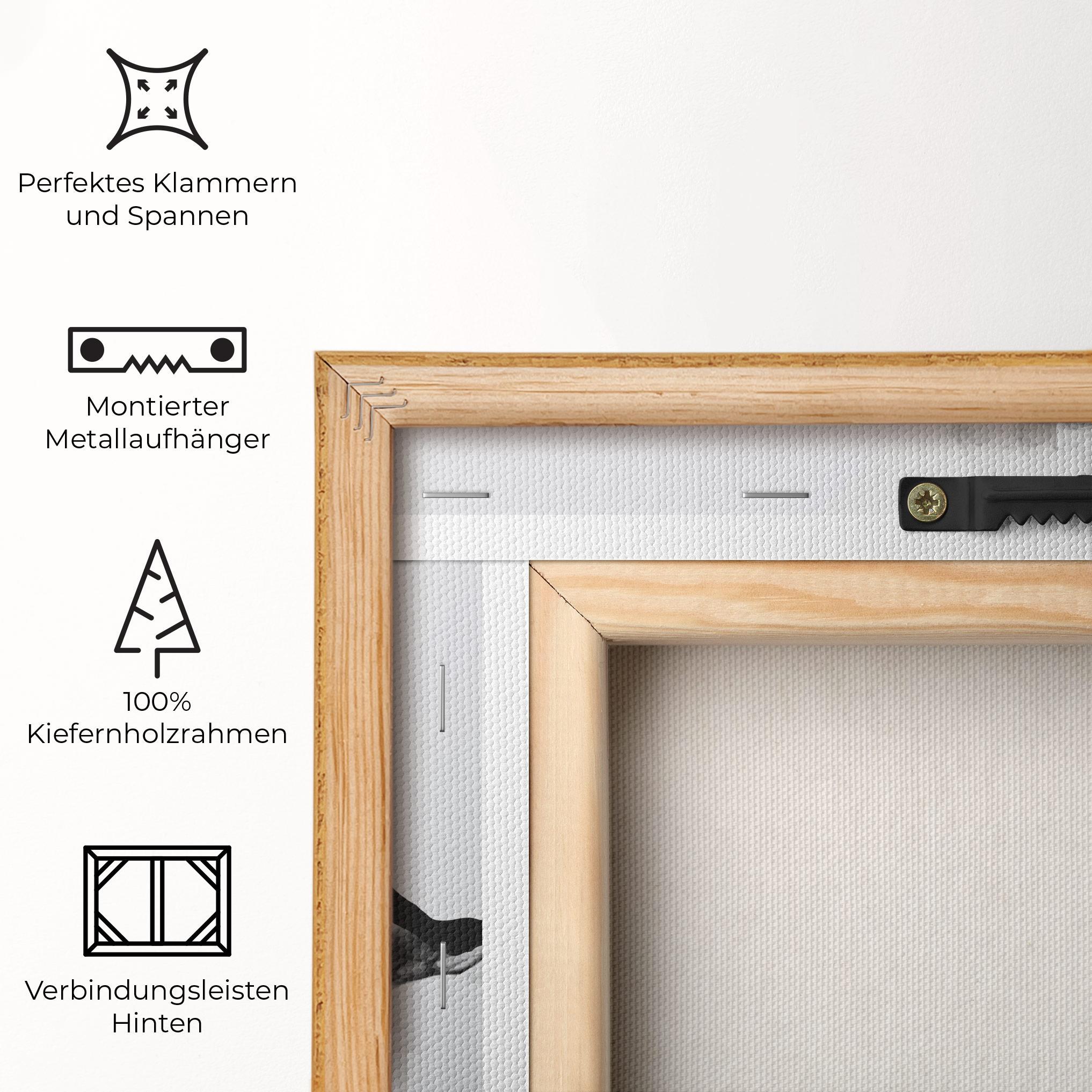 Leinwandbild Black Smoke Tennis mockup 5