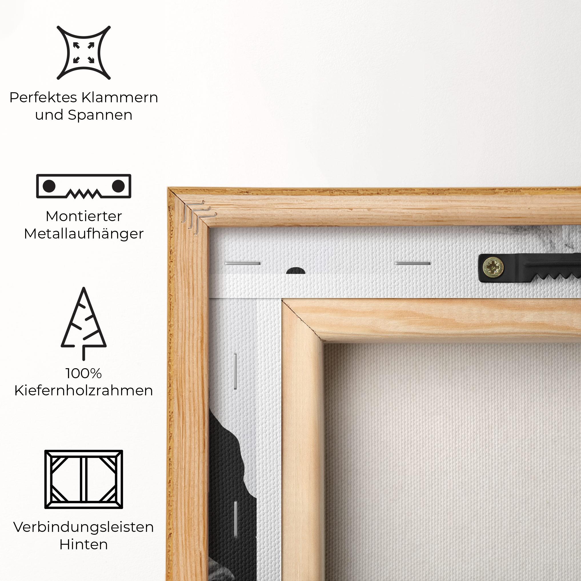 Leinwandbild Black Tennis Smoke mockup 5