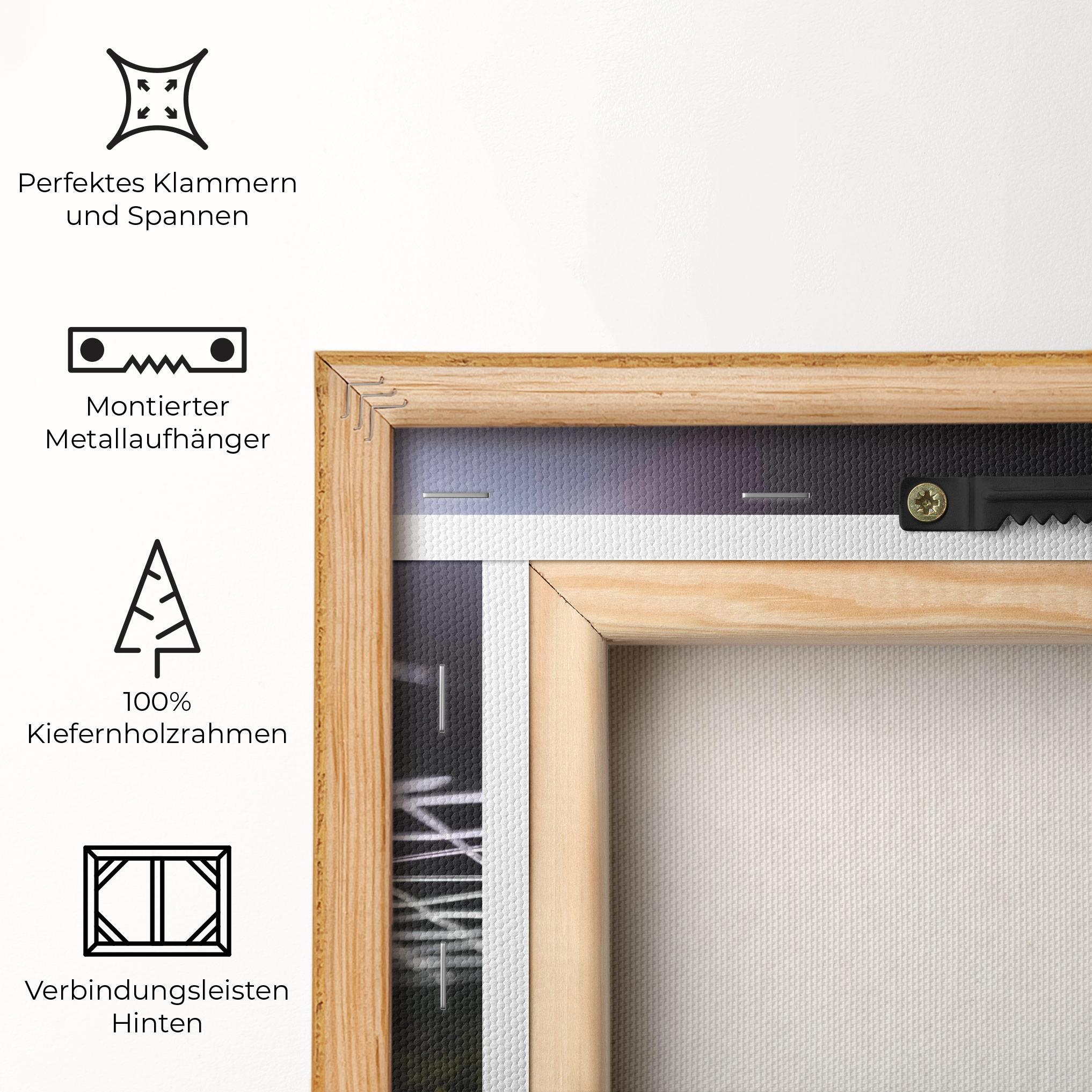 Leinwandbild Close Up Tennis Ball mockup 5