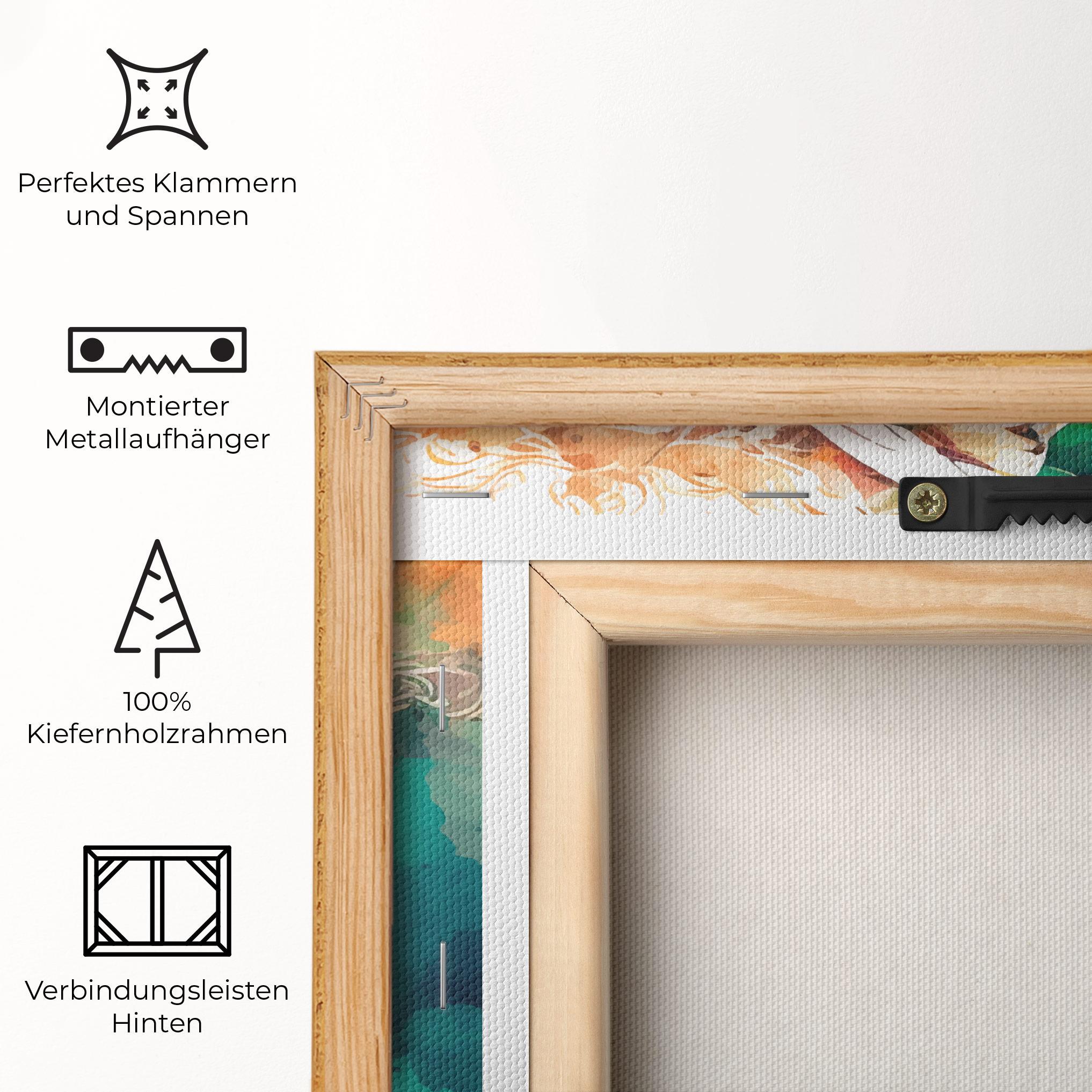 Leinwandbild Green Art Tennis mockup 5