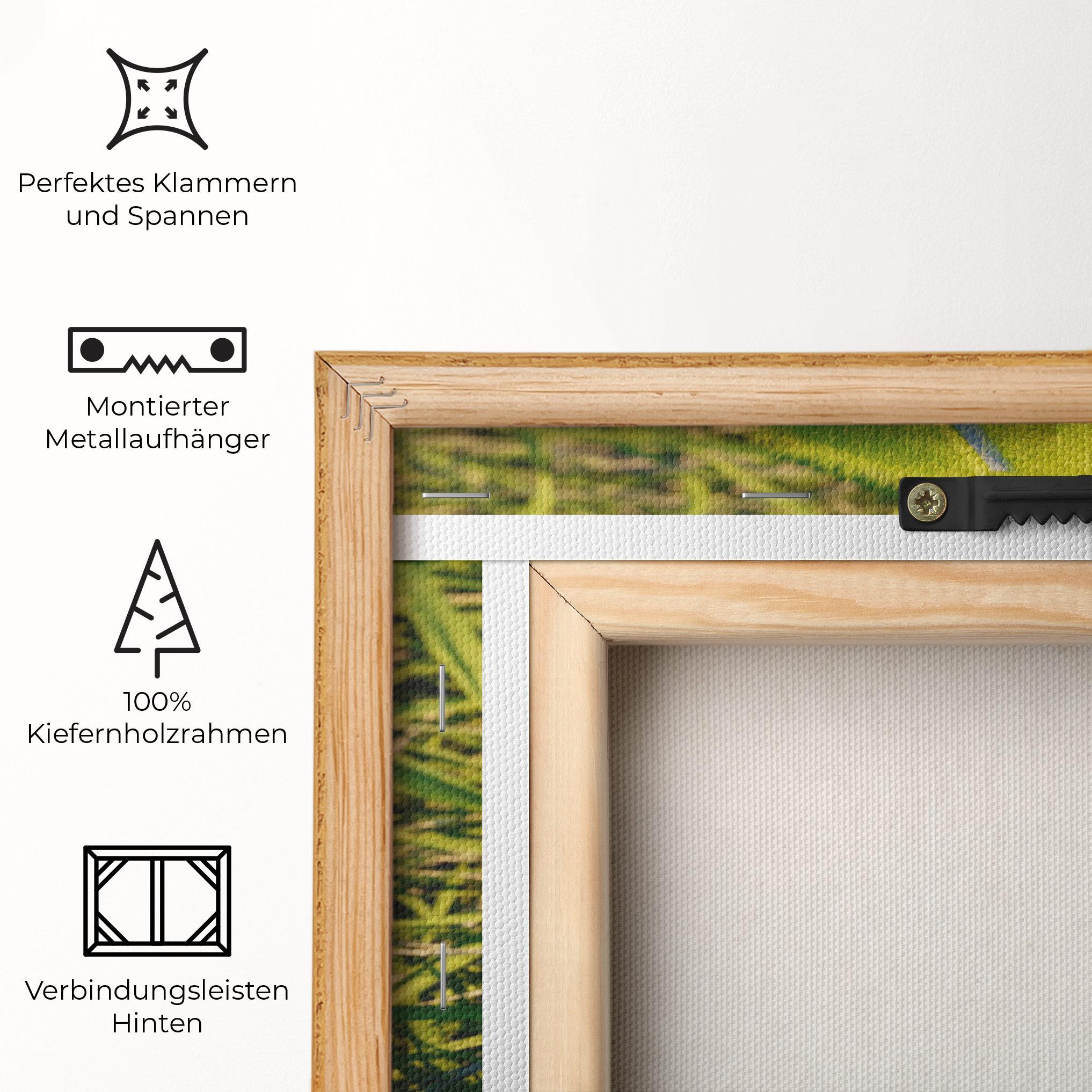 Leinwandbild Green Tennis Ball mockup 5