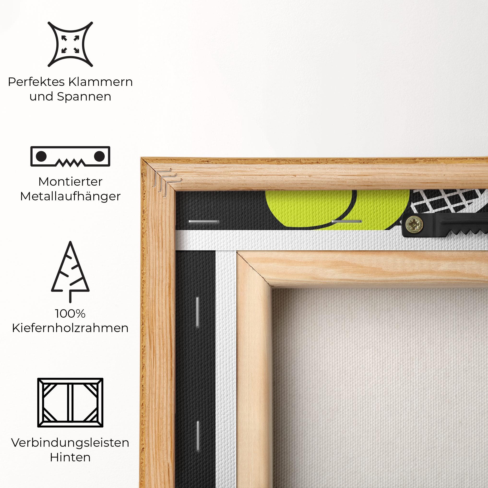 Leinwandbild Power Serve mockup 5