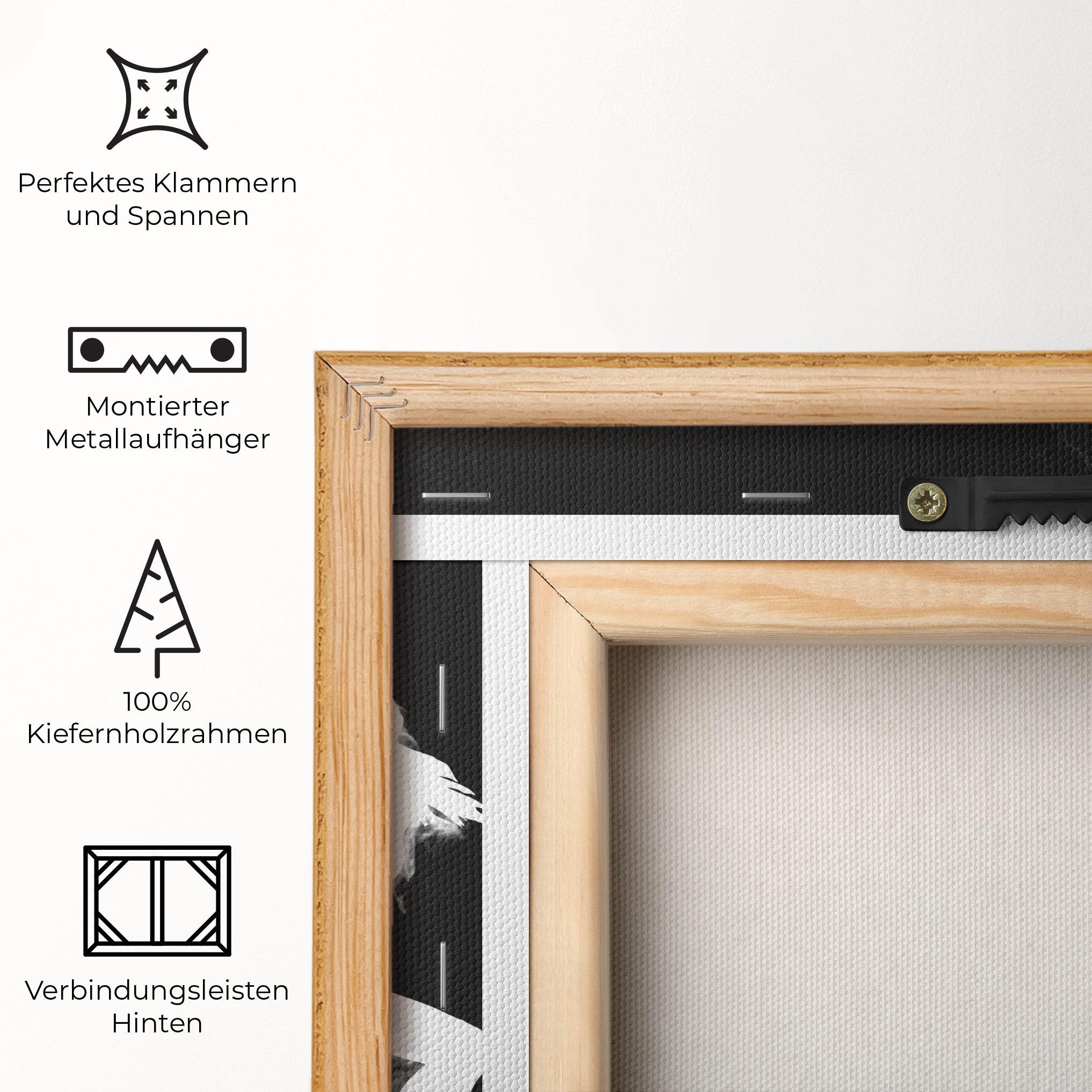 Leinwandbild Tennis Spoke White mockup 5