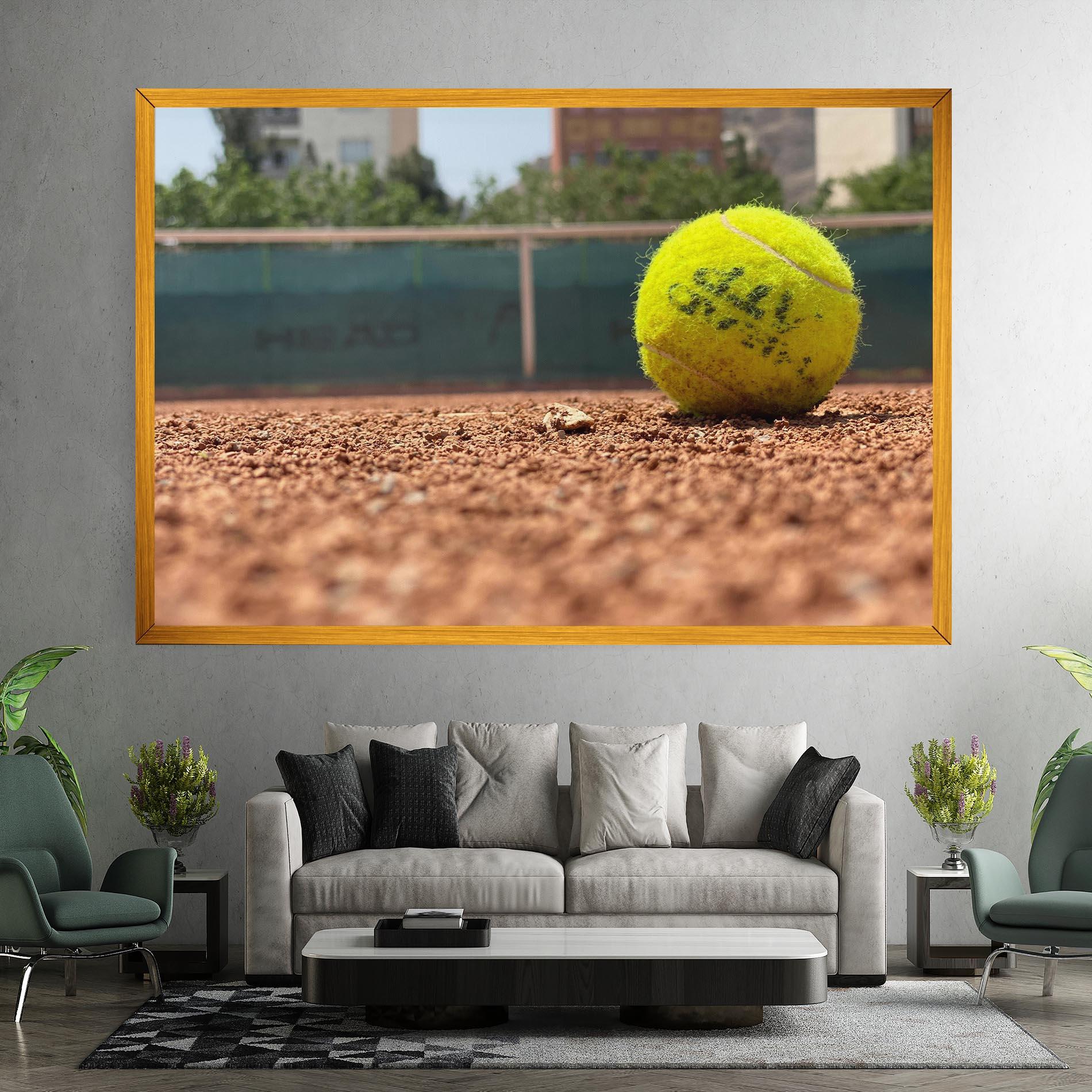 Leinwandbild Lost Tennis Ball mockup 7