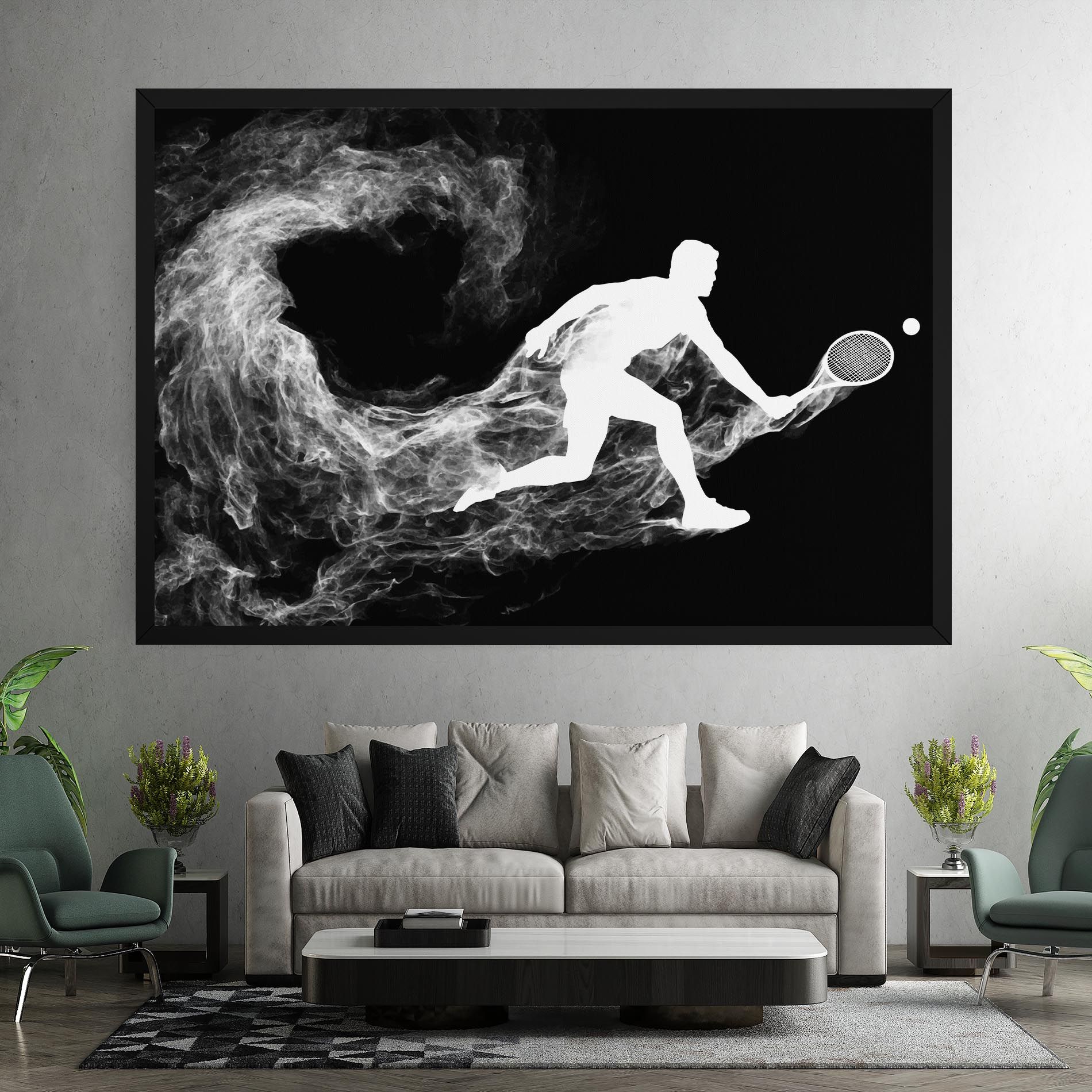 Tennis White Smoke mockup 7