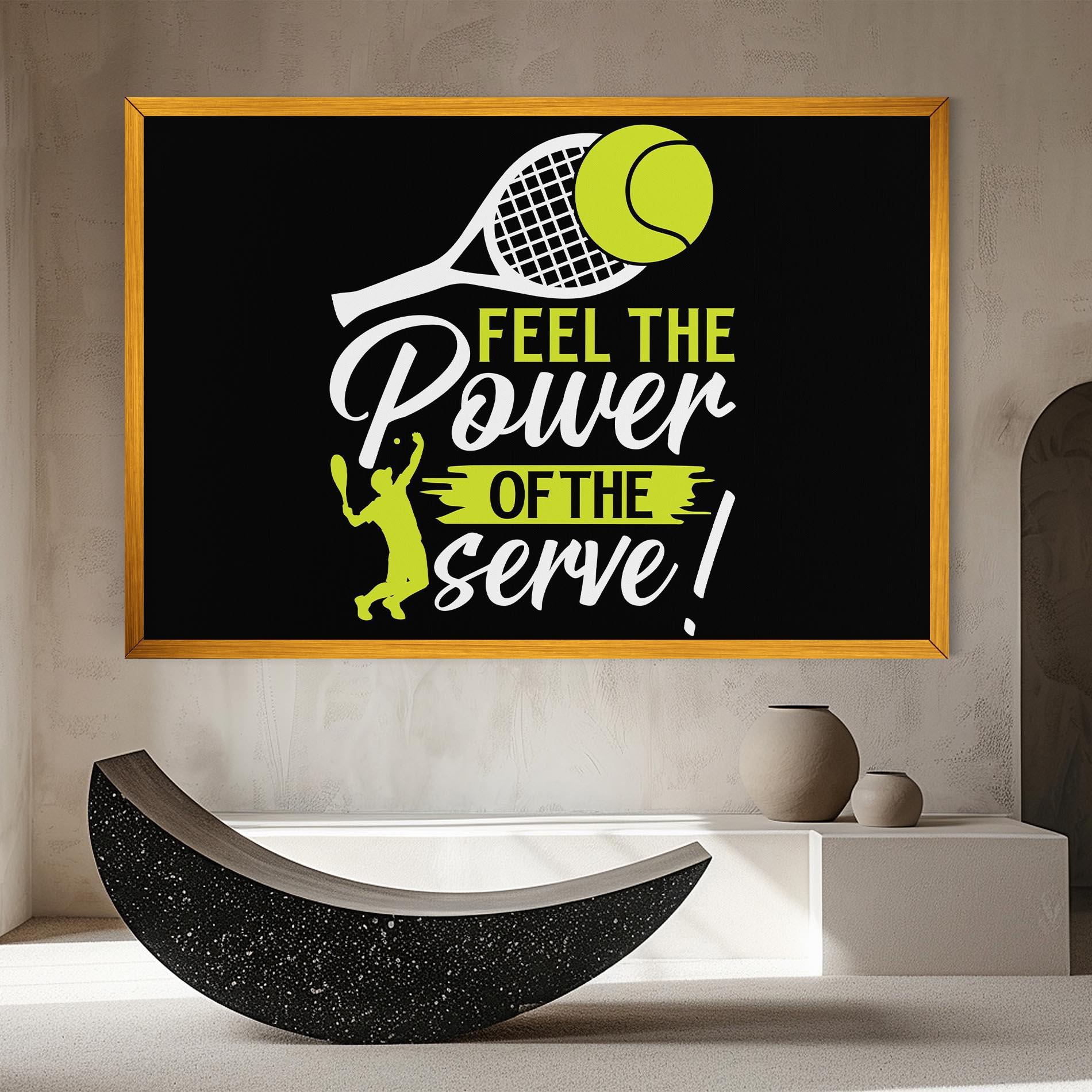 Leinwandbild Power Serve mockup 8