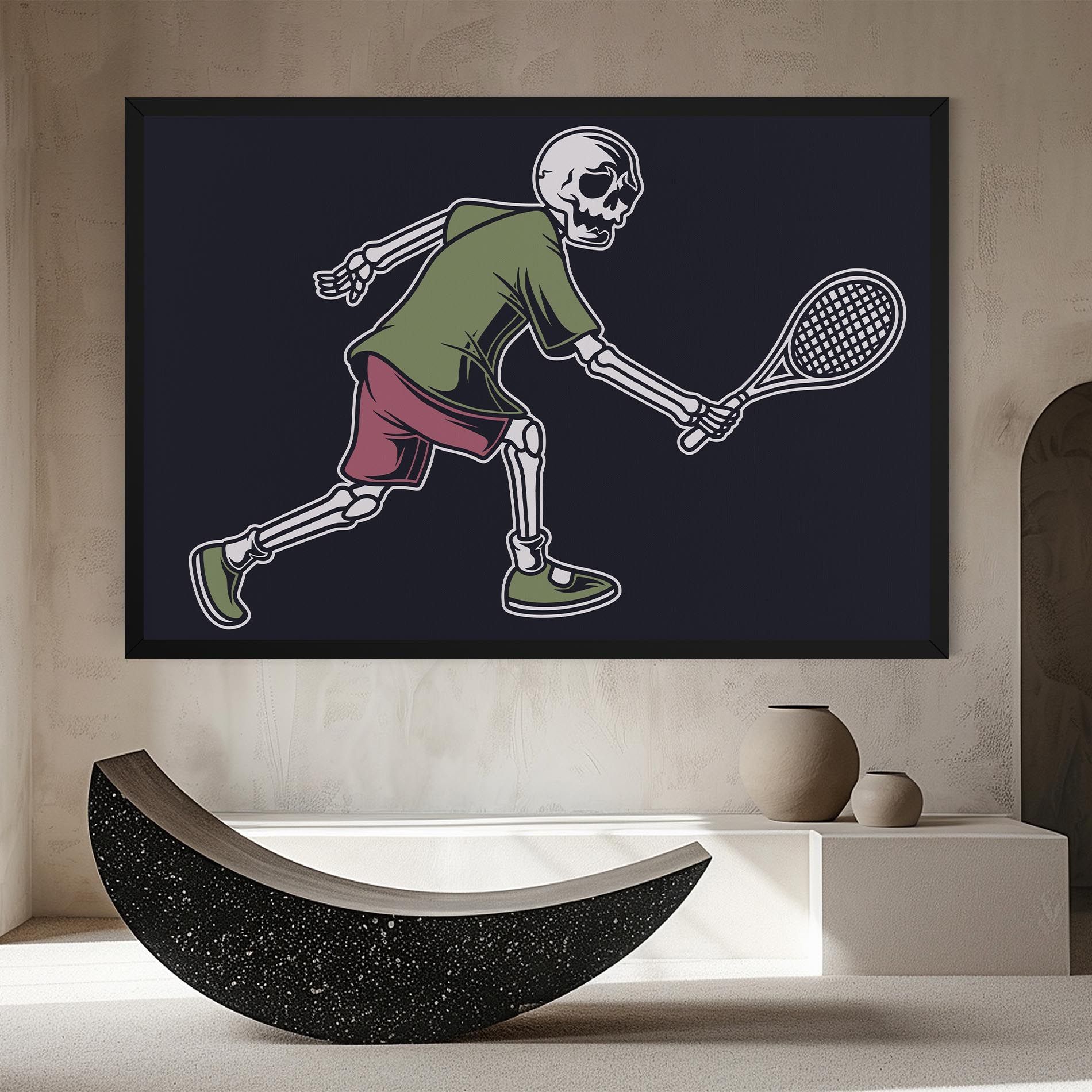 Skull Tennis mockup 8