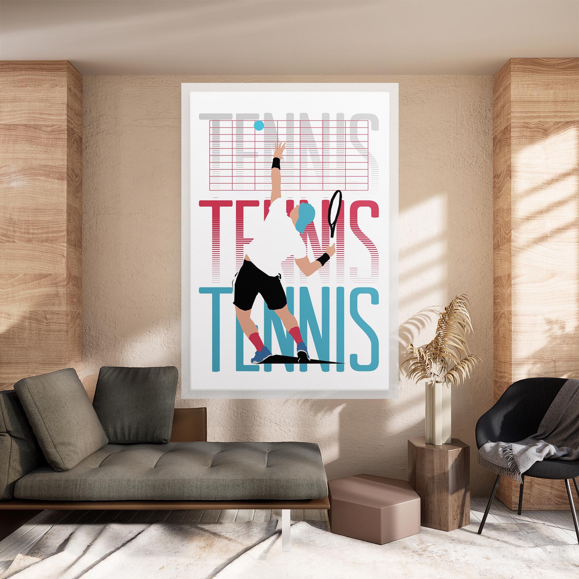 Leinwandbild Tennis Ball Jump mockup 8