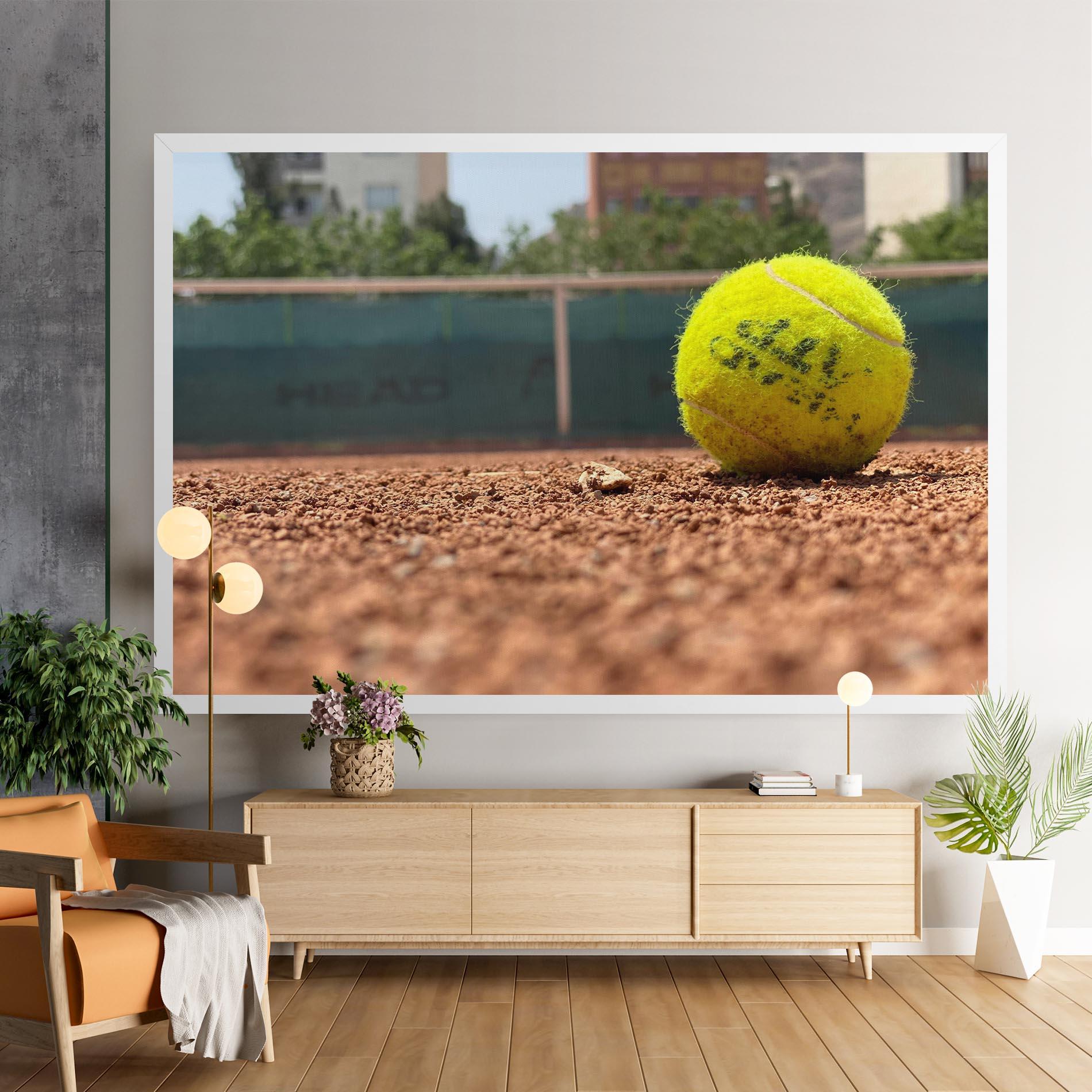 Leinwandbild Lost Tennis Ball mockup 9