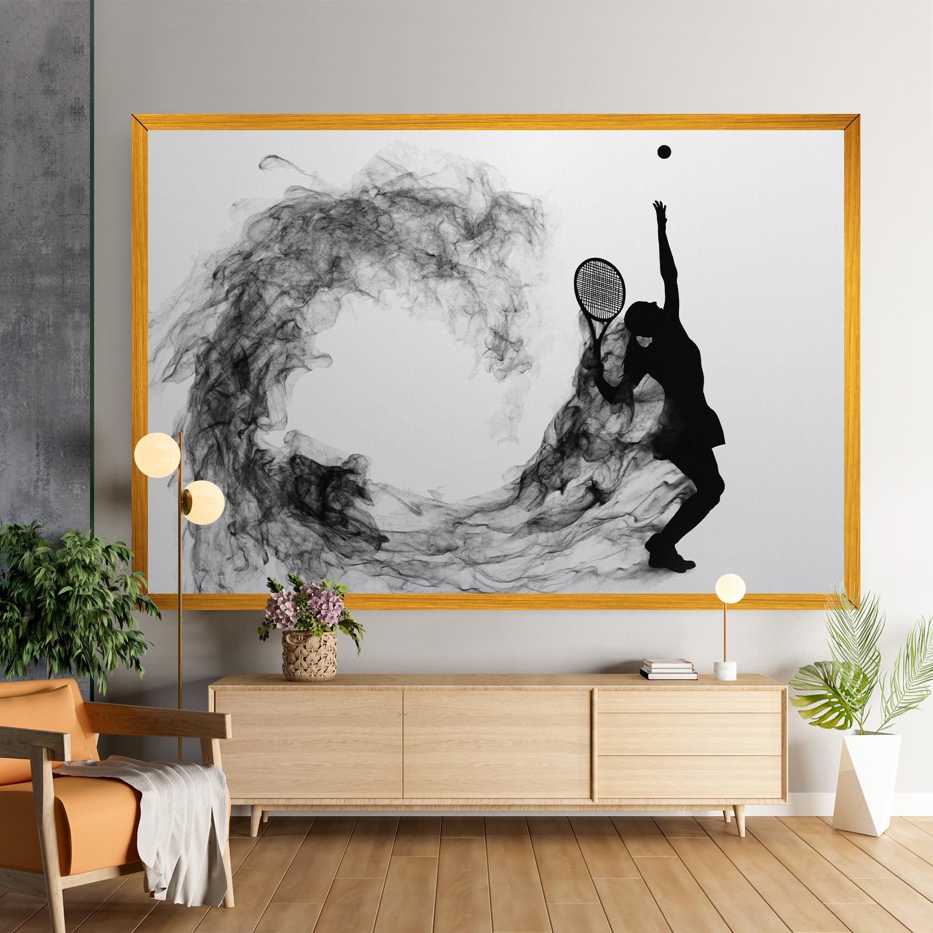 Black Tennis Smoke mockup 9