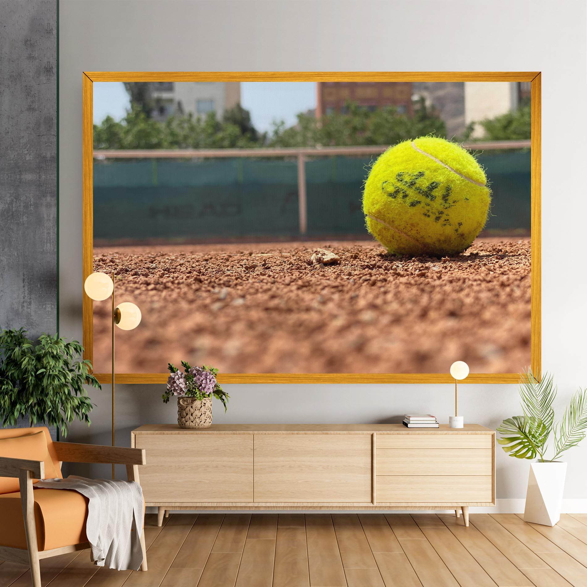Leinwandbild Lost Tennis Ball mockup 9