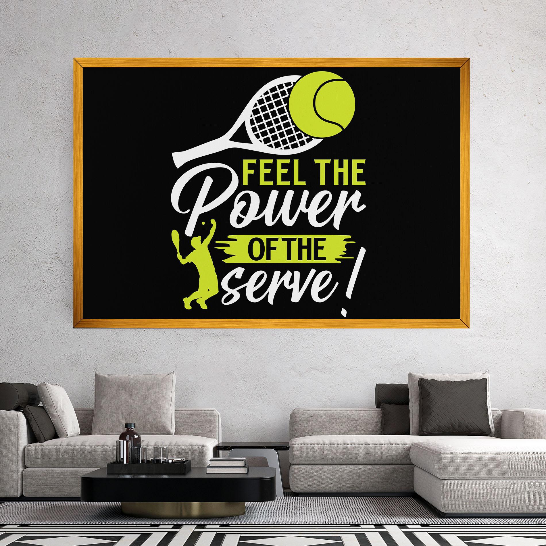 Leinwandbild Power Serve mockup 2