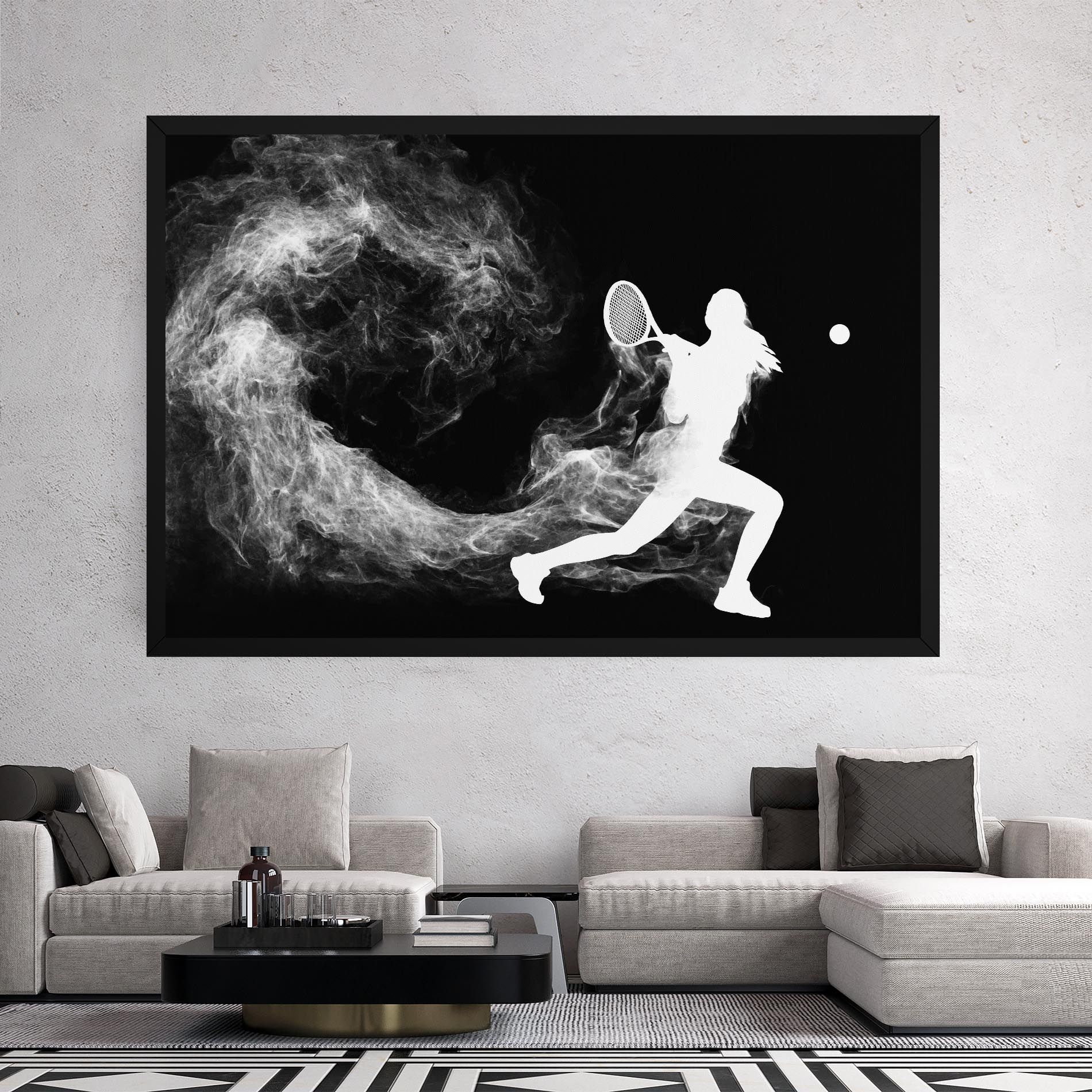 Tennis Spoke White mockup 2