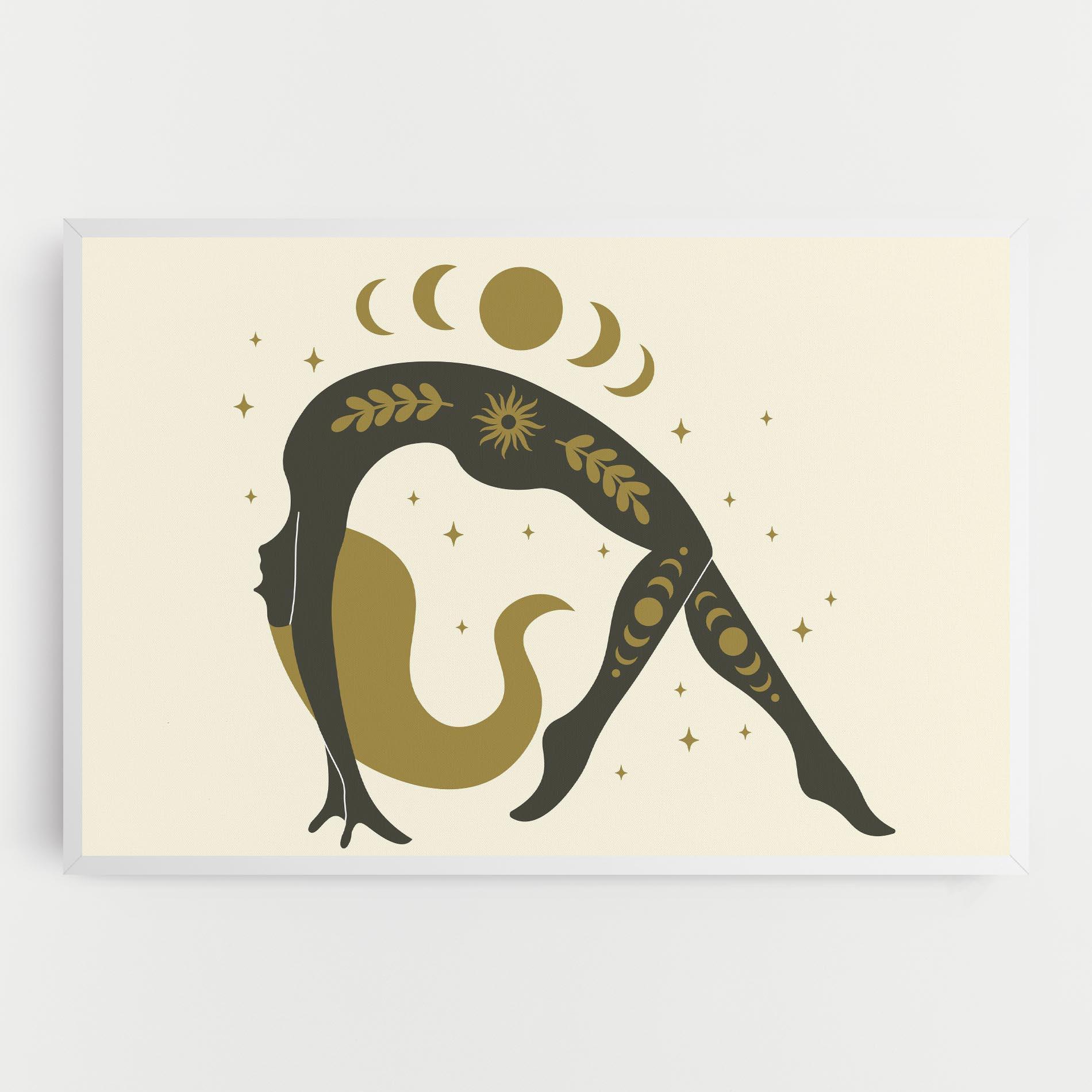 Leinwandbild Chamatkarasana mockup 0