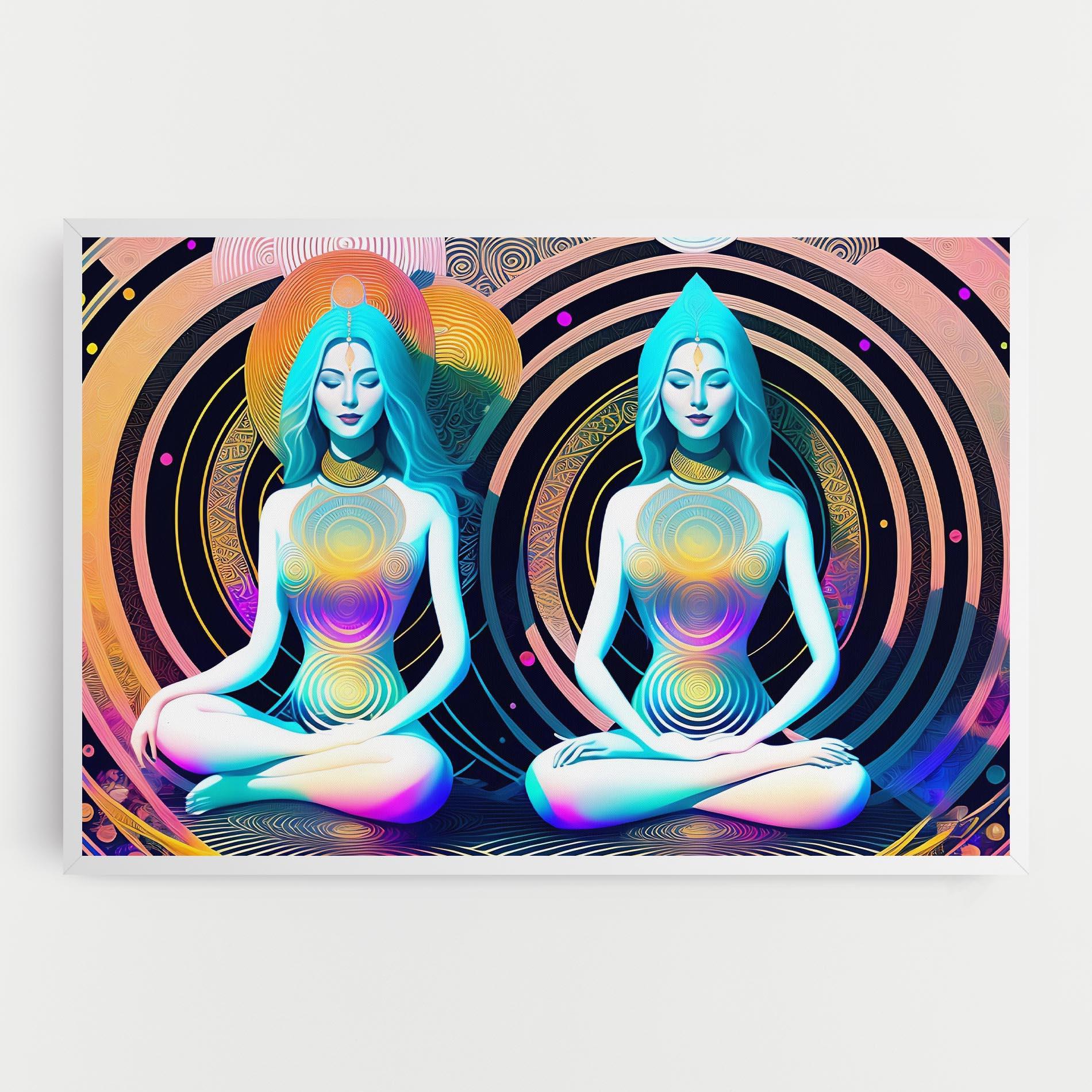 Leinwandbild Clolorful Illustrations mockup 0